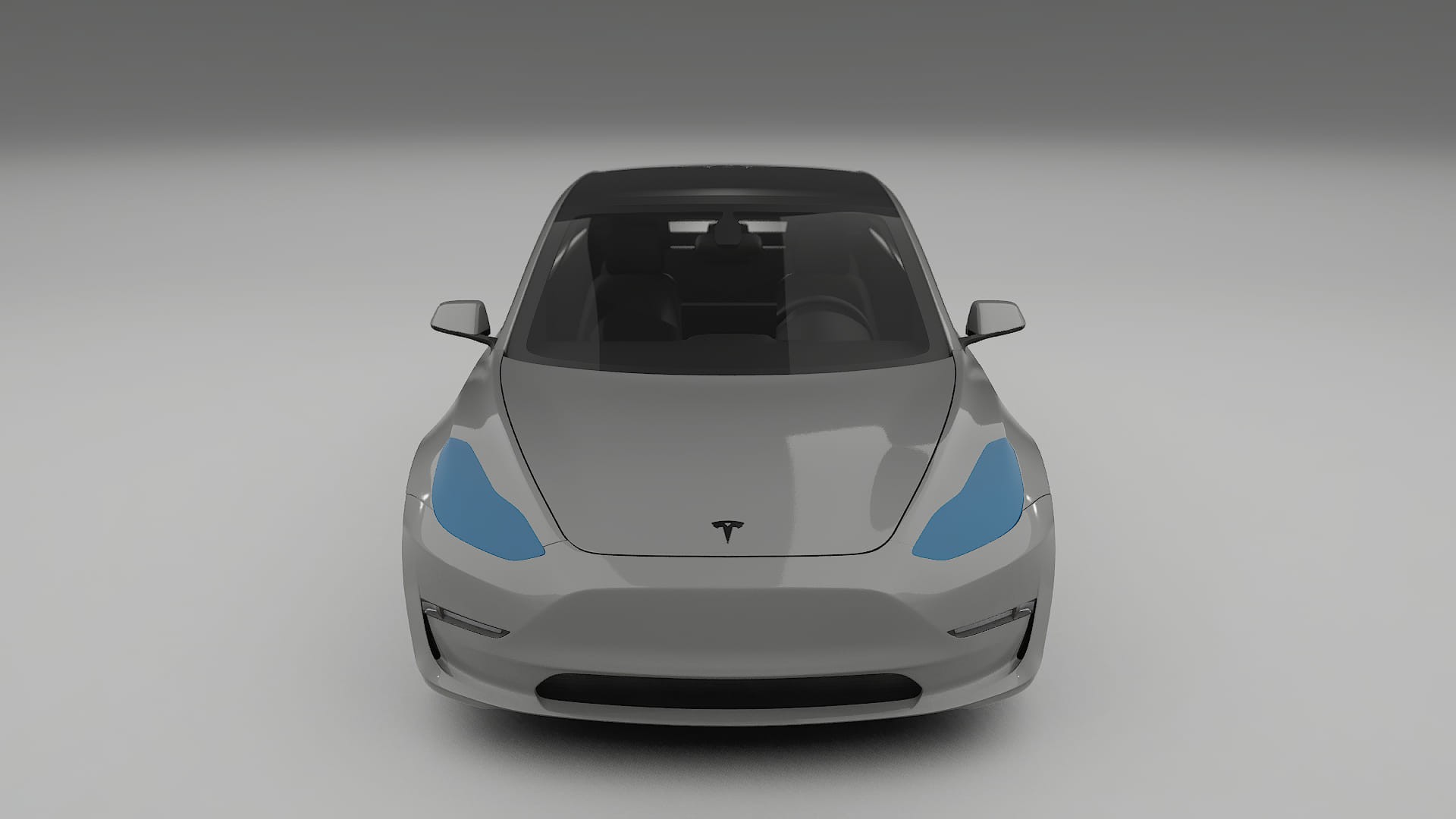 Tesla Model3 PPF | CrystalGuard Front Kit with Carbon Bonnet