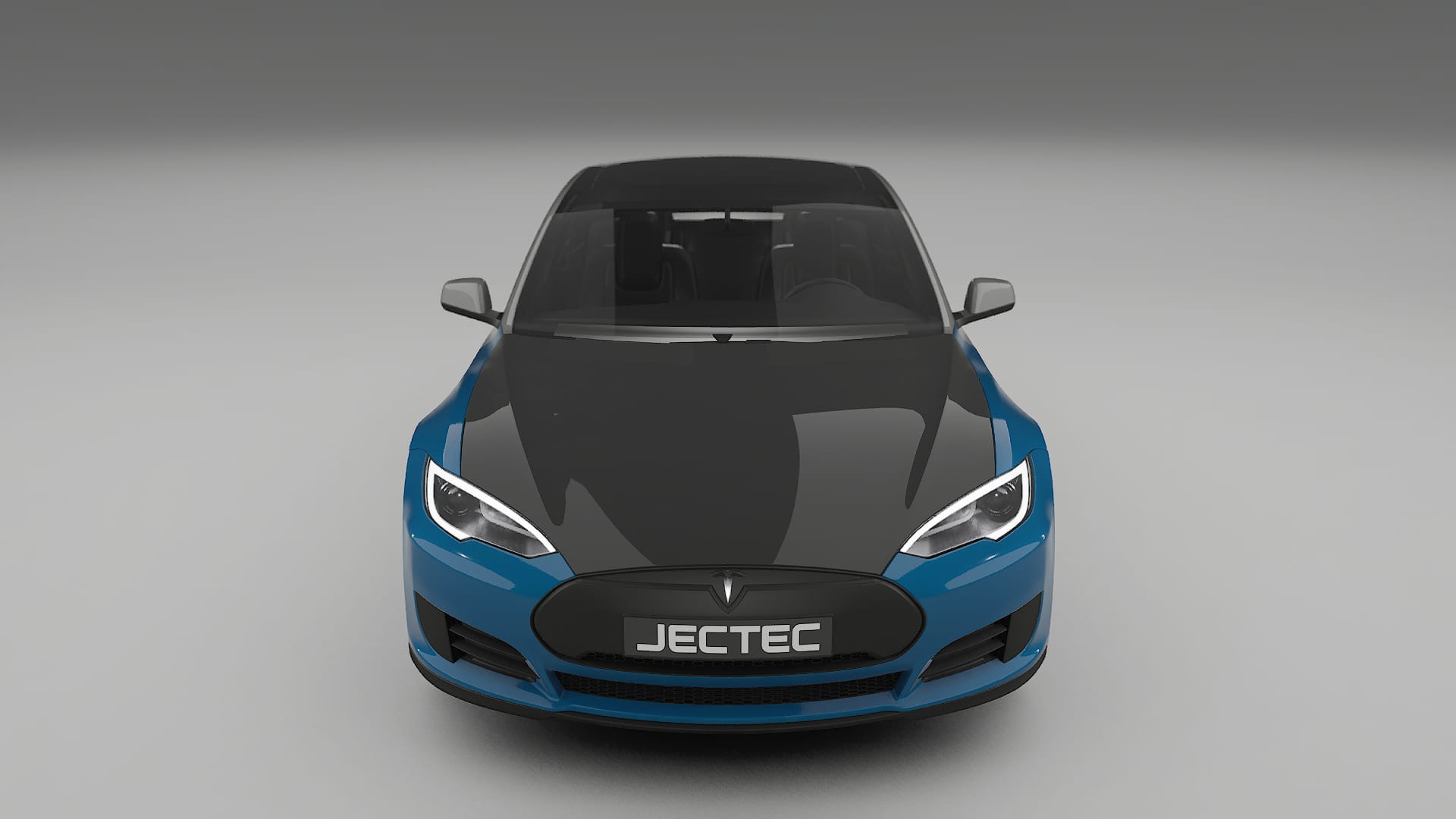 Tesla Model-S PPF | CrystalGuard Front Kit with Carbon Bonnet