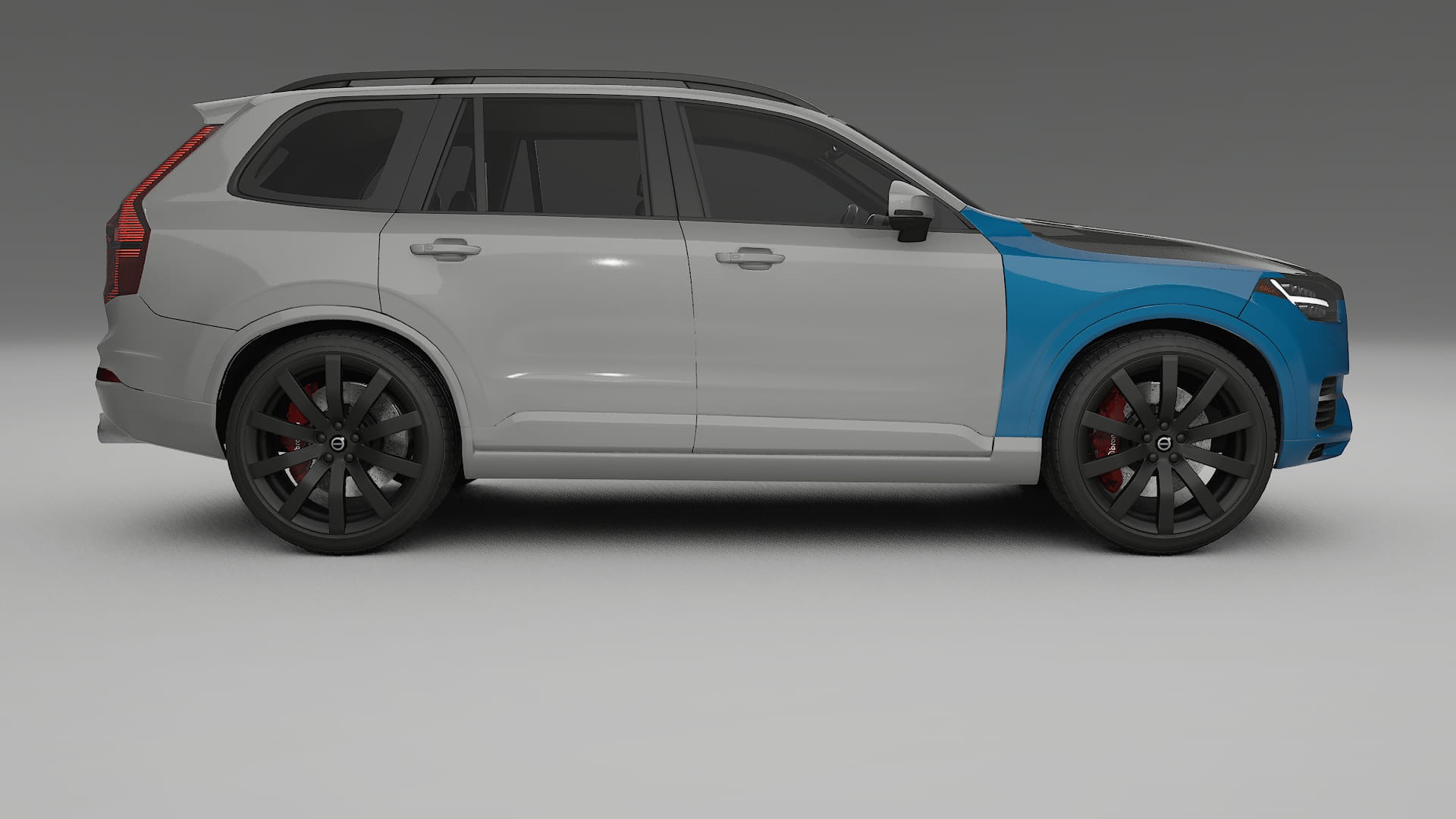Volvo XC90 SPA PPF | CrystalGuard Front Kit with Carbon Bonnet 2