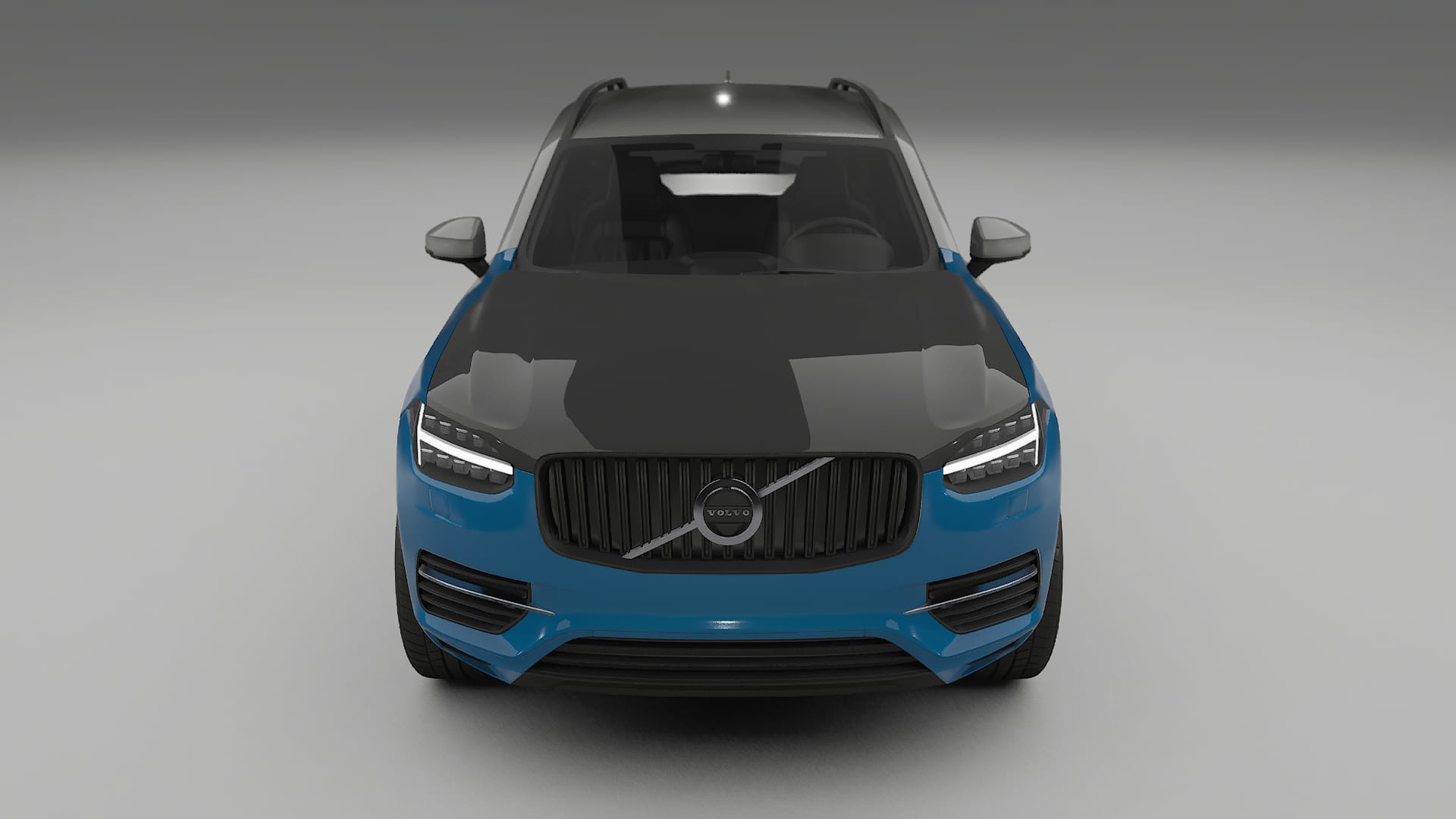 Volvo XC90 SPA PPF | CrystalGuard Front Kit with Carbon Bonnet