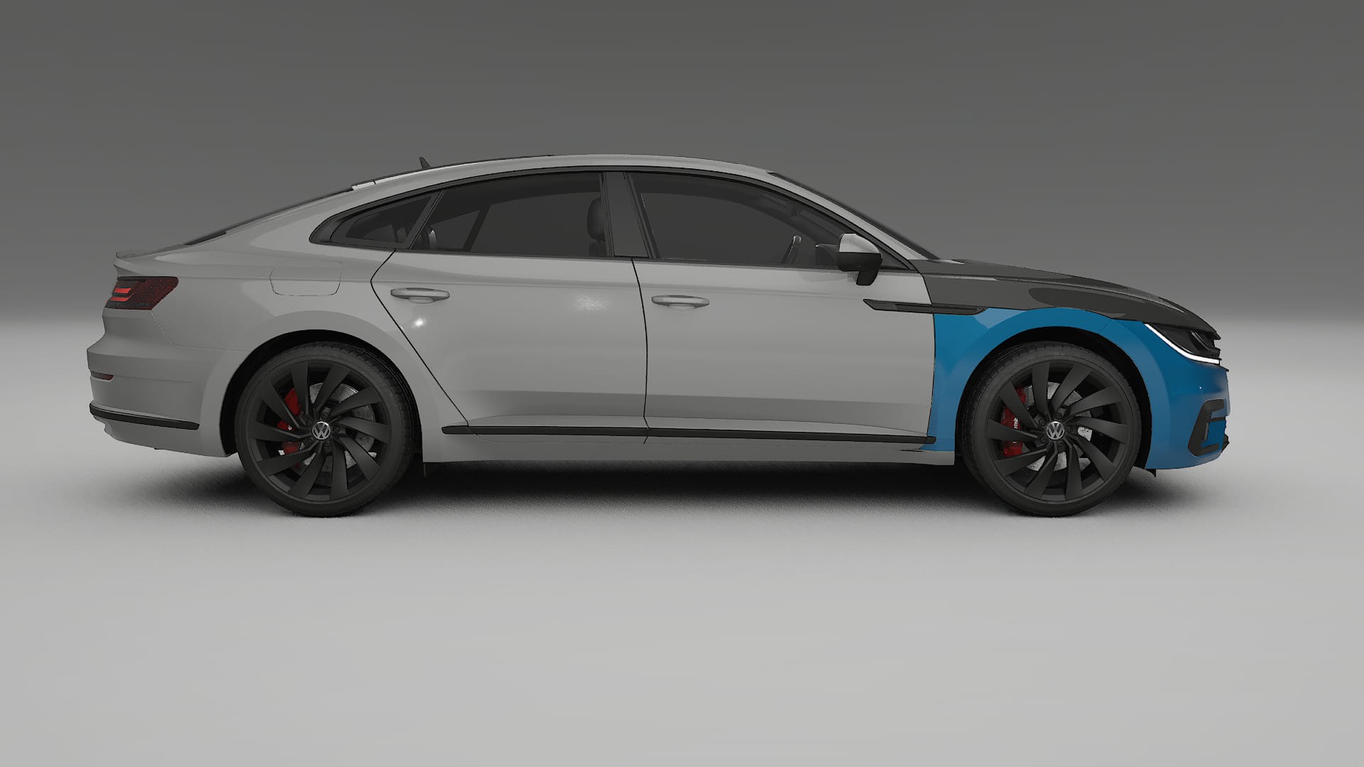 VW Arteon R 3H prefacelift Lackschutzfolie | CrystalGuard Transparente PPF Komplett-Vorgeschnittener Kit 2