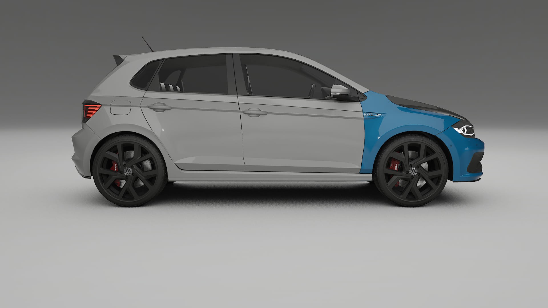 VW Polo GTI VI PPF | CrystalGuard Front Kit with Carbon Bonnet 2