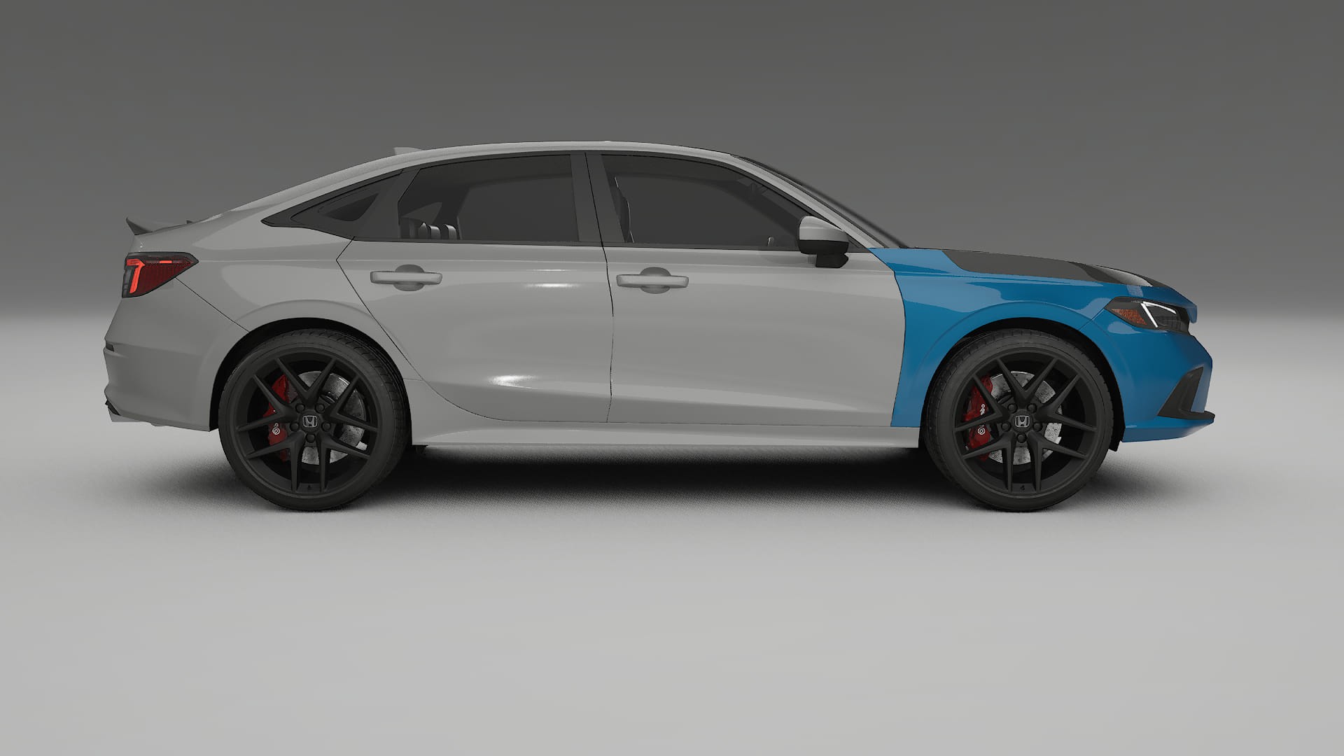 Honda Civic Si PPF | CrystalGuard Front Kit with Carbon Bonnet