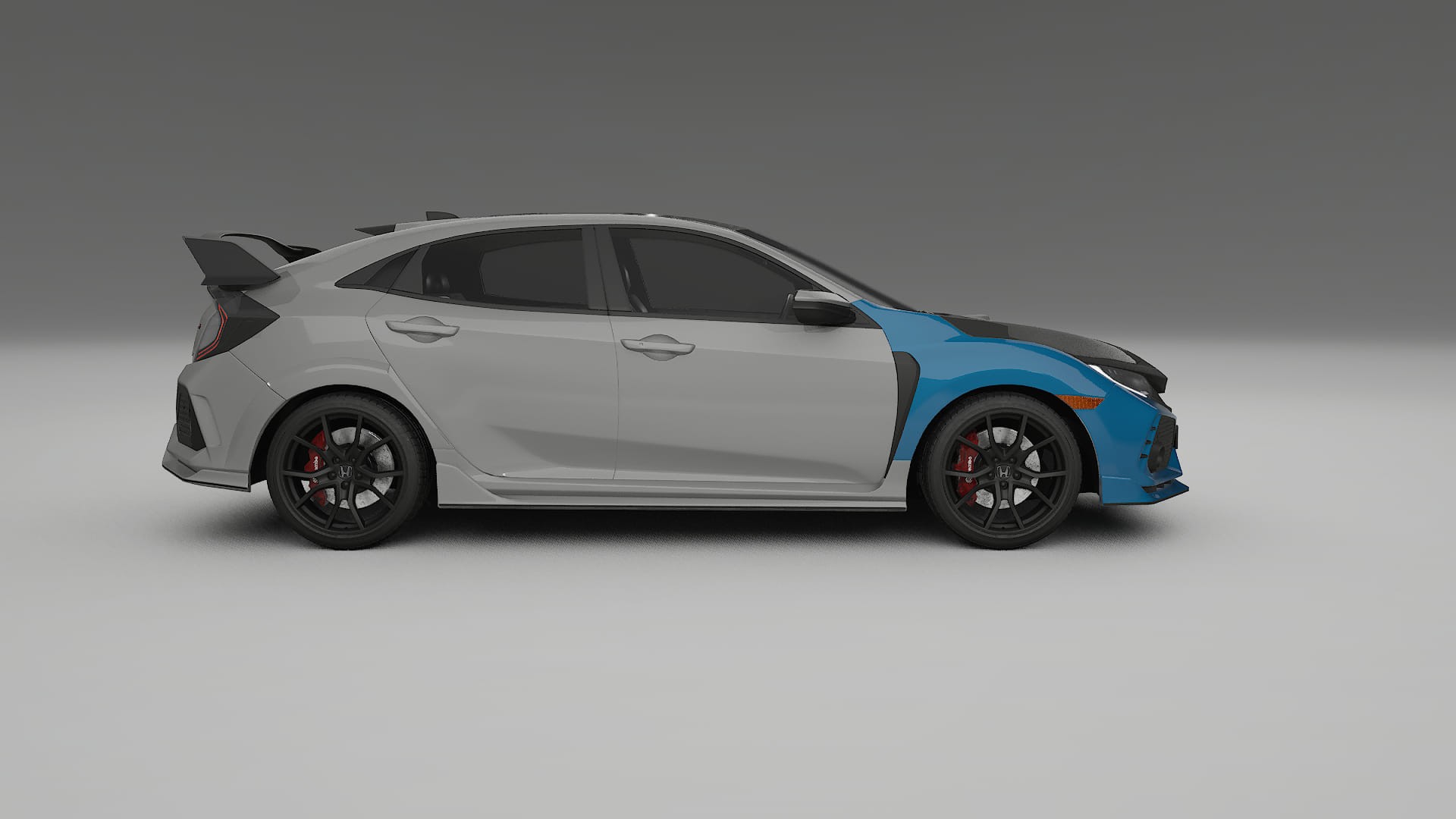 Honda Civic Type-R PPF | CrystalGuard Front Kit with Carbon Bonnet