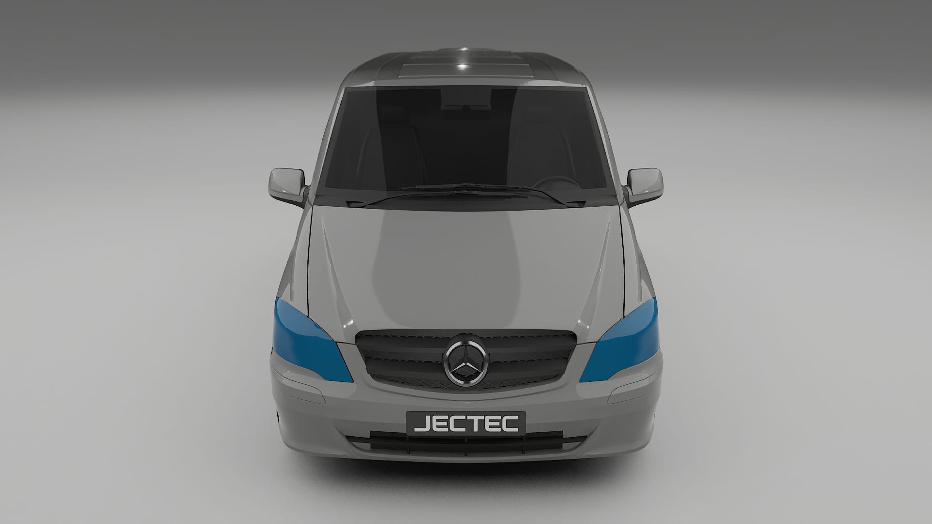 Mercedes Vito Short W639 facelift LCI Paint Protection Film | CrystalGuard TPU PPF Front Kit