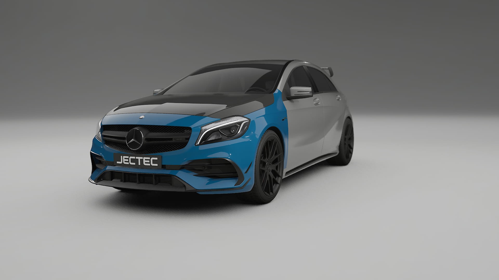 Mercedes A45 AMG W176 PPF | CrystalGuard Front Kit with Carbon Bonnet