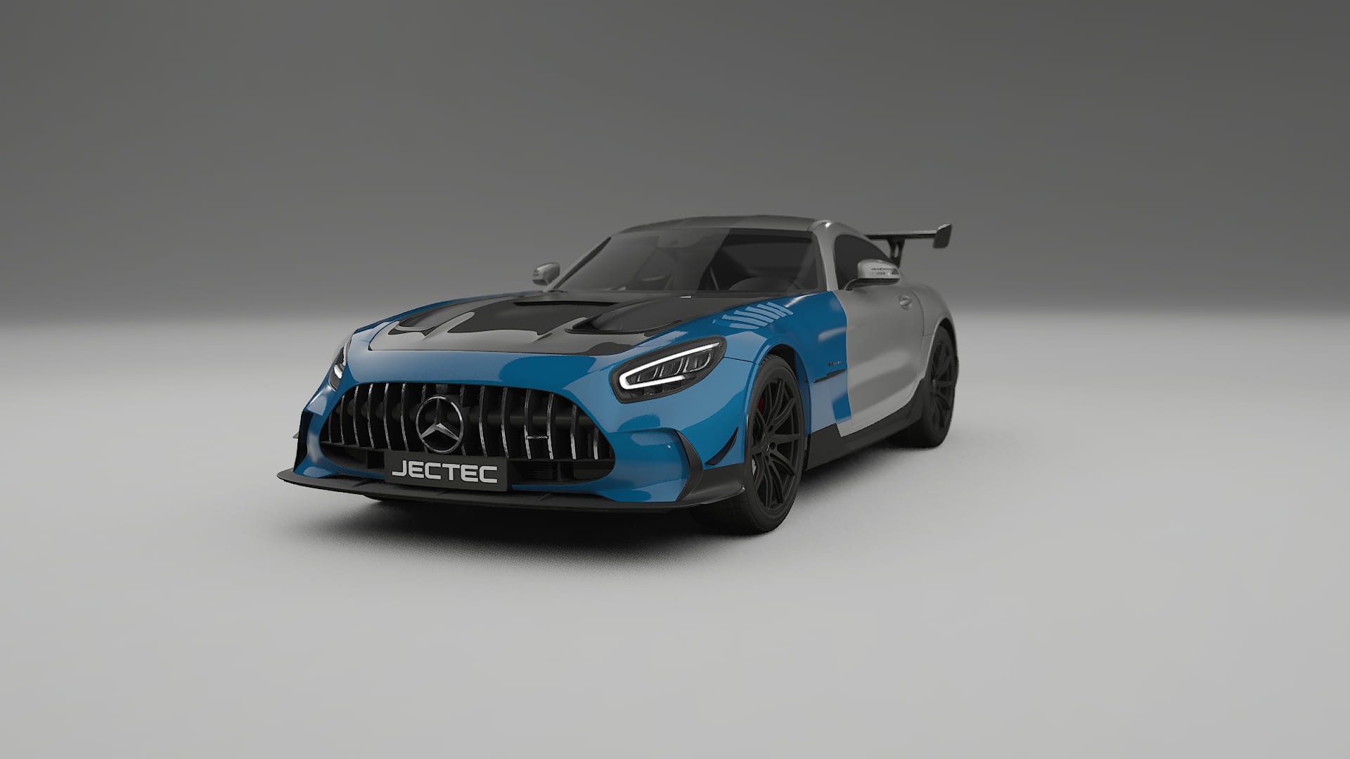 Mercedes AMG GT Black Series C192 Coupe PPF | CrystalGuard Front Kit with Carbon Bonnet