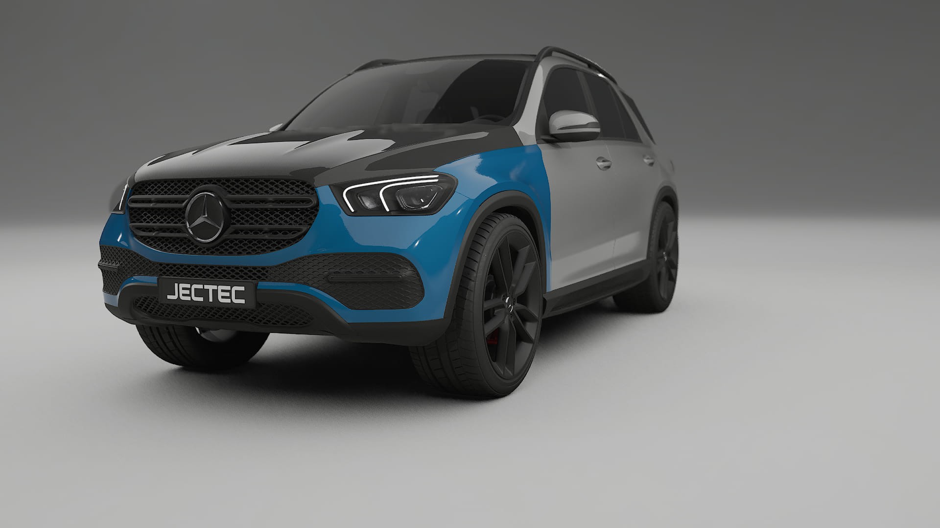 Mercedes GLE W167 PPF | CrystalGuard Front Kit with Carbon Bonnet
