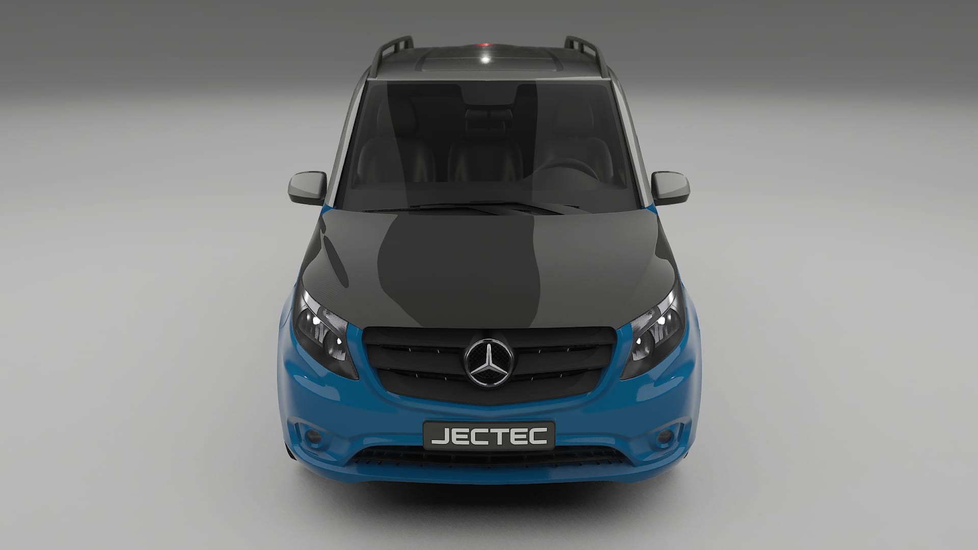 Mercedes Vito-Short W447 prefacelift PPF | CrystalGuard Front Kit with Carbon Bonnet