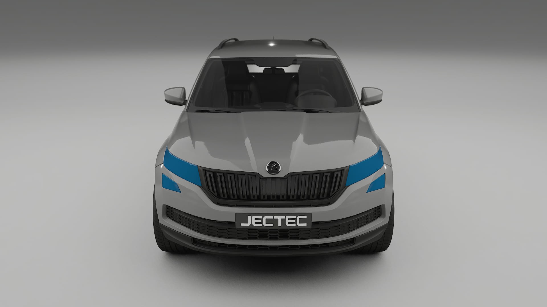 Škoda Kodiaq NS7 PPF | CrystalGuard Front Kit with Carbon Bonnet