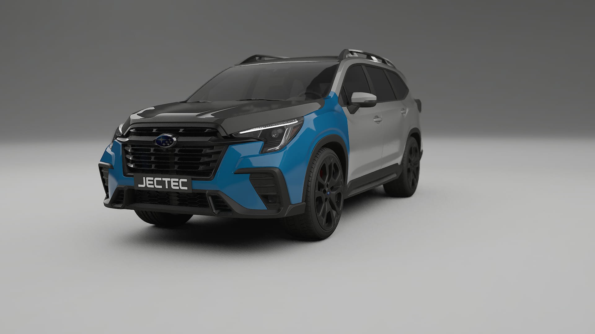 Subaru Ascent BT facelift PPF | CrystalGuard Front Kit with Carbon Bonnet