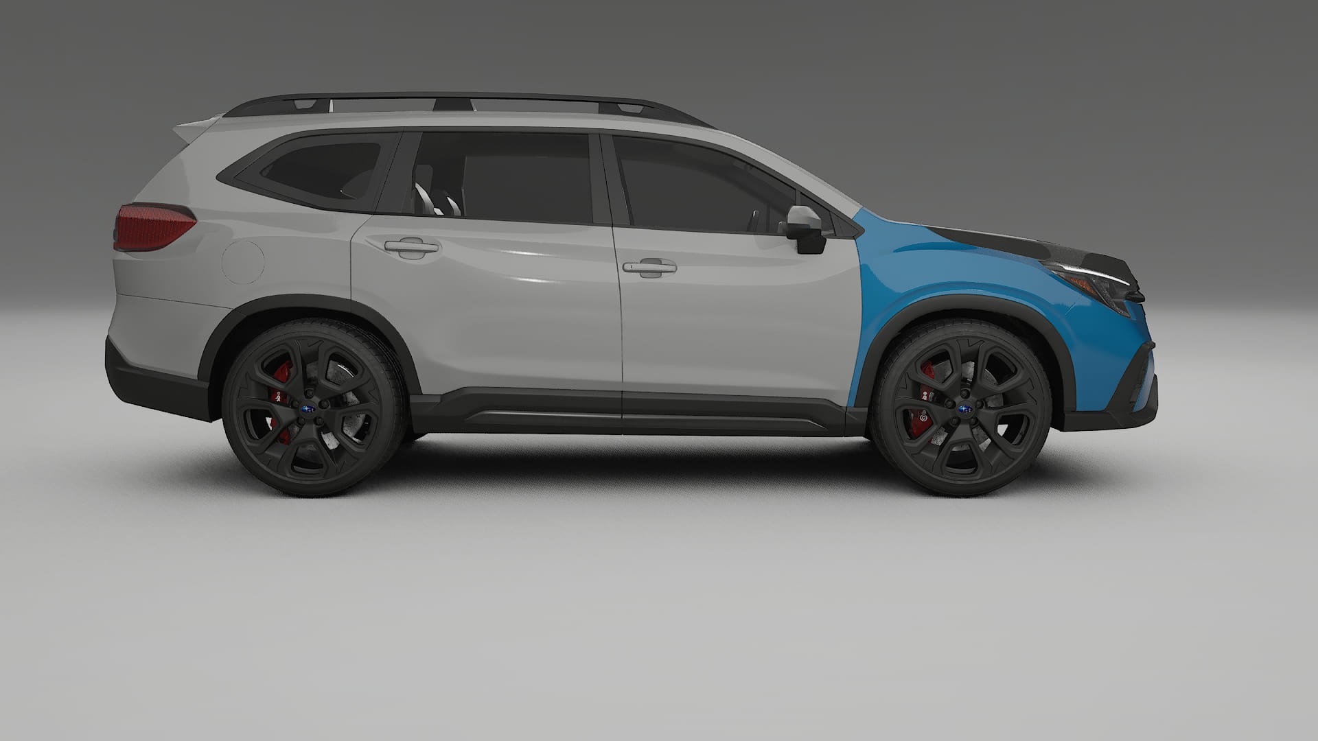 Subaru Ascent BT facelift PPF | CrystalGuard Front Kit with Carbon Bonnet