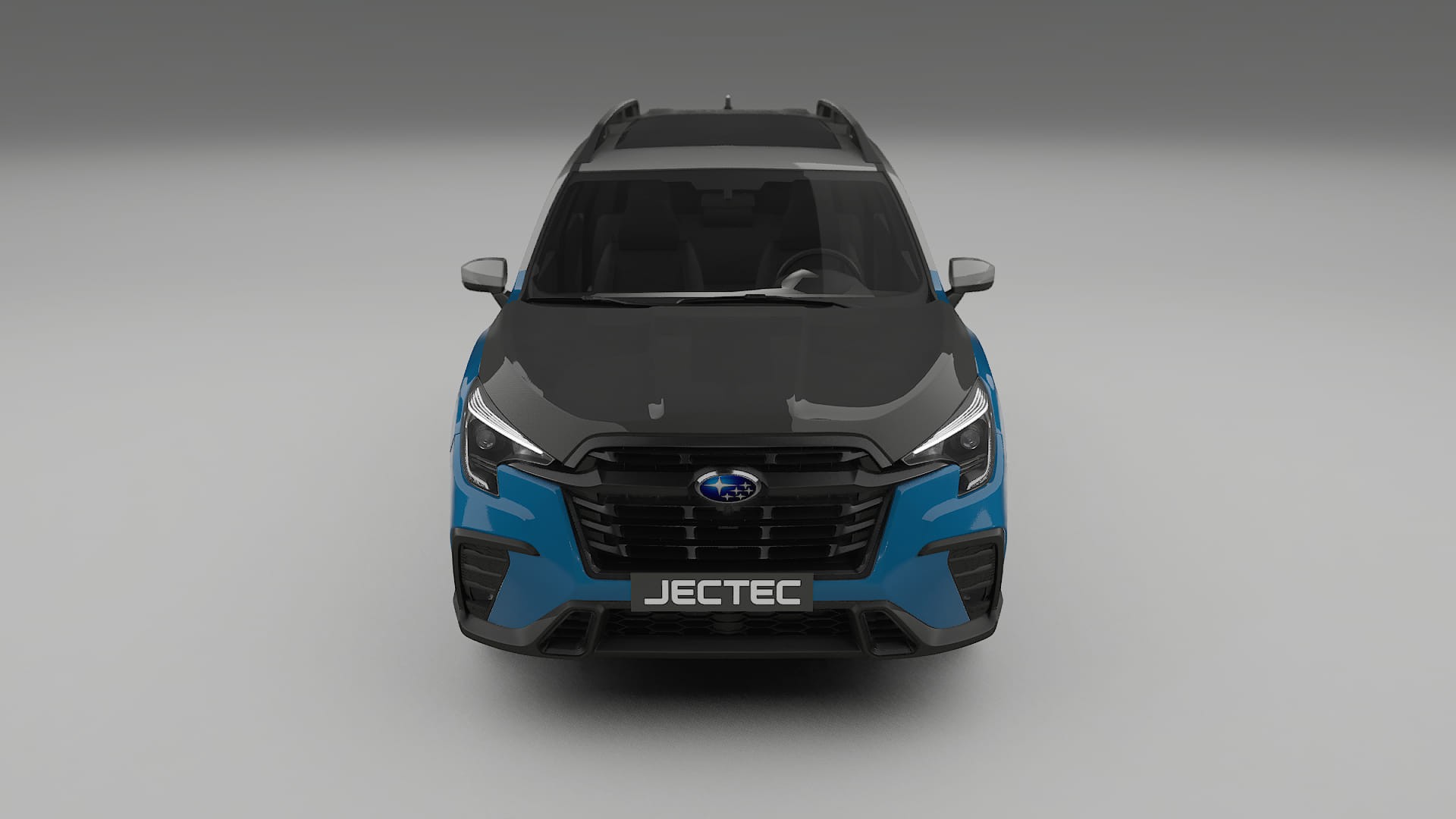 Subaru Ascent BT facelift PPF | CrystalGuard Front Kit with Carbon Bonnet