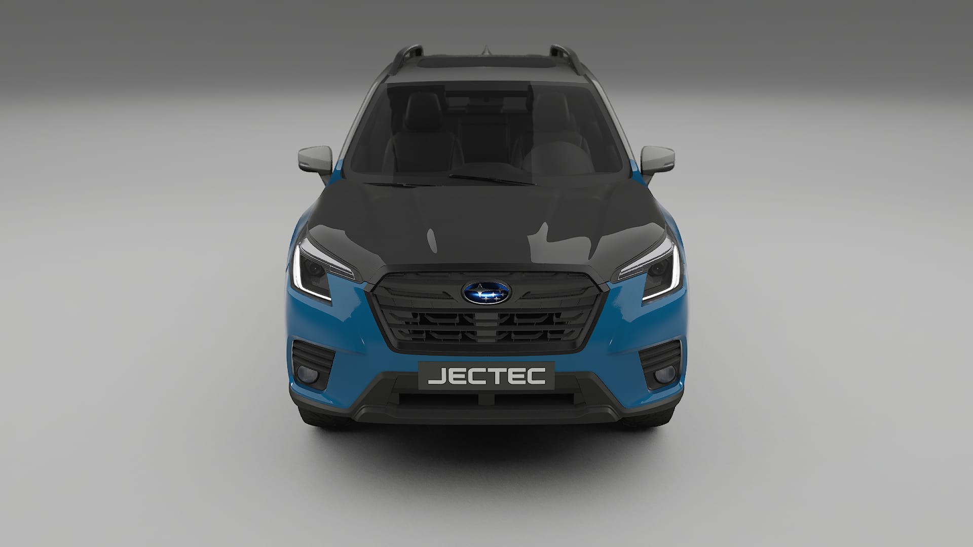 Subaru Forester V SK facelift PPF | CrystalGuard Front Kit with Carbon Bonnet