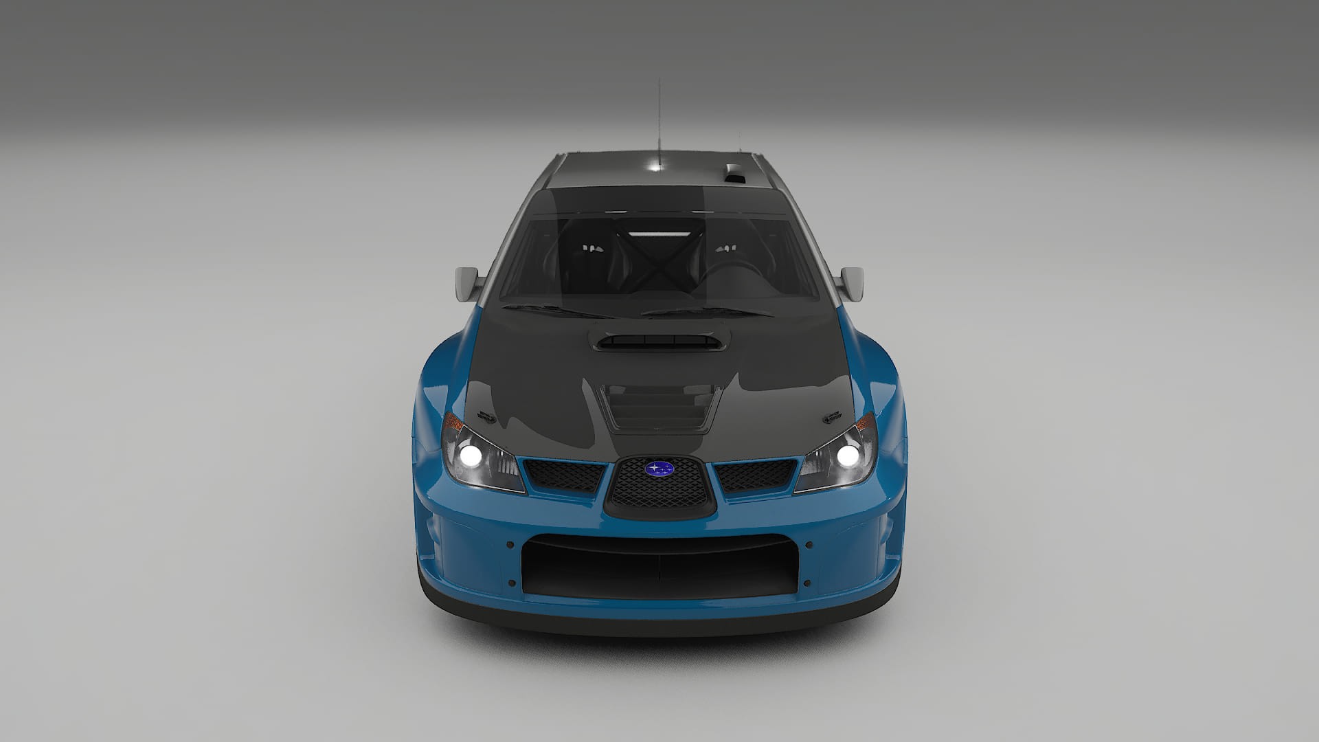 Subaru Impreza WRC GD PPF | CrystalGuard Front Kit with Carbon Bonnet