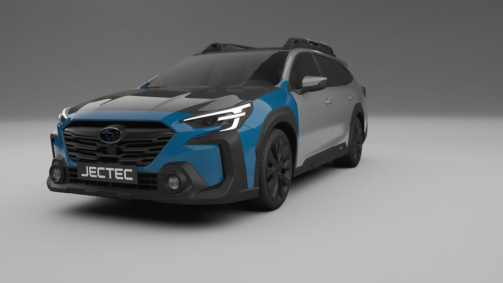 Subaru Outback VI BS facelift PPF | CrystalGuard Front Kit with Carbon Bonnet