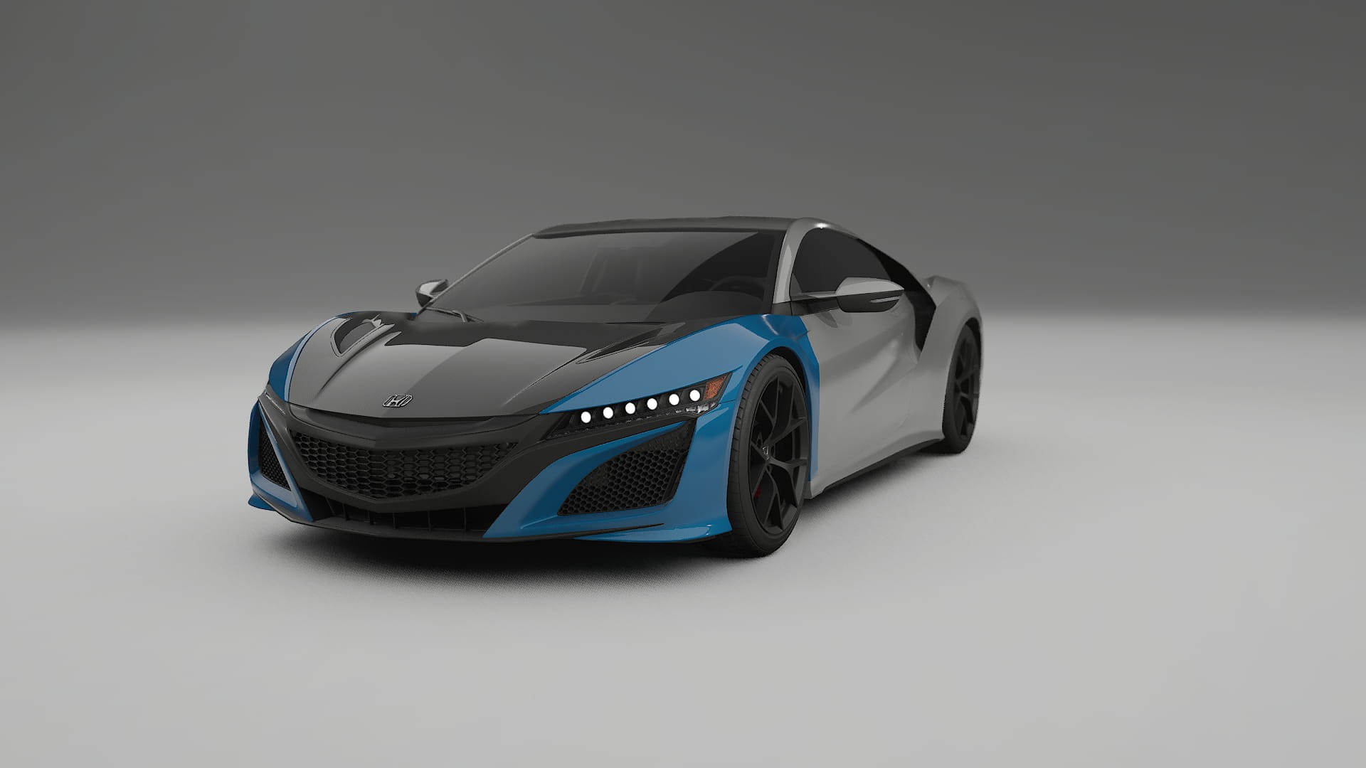 Honda NSX prefacelift PPF | CrystalGuard Front Kit with Carbon Bonnet