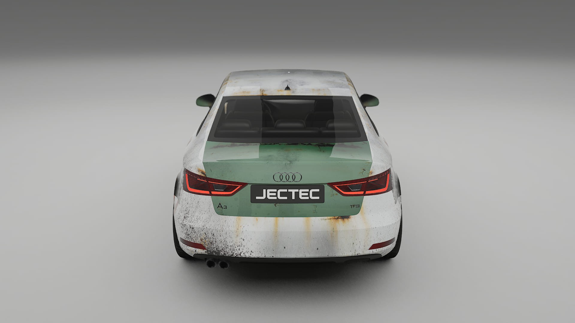 Audi A3 8V sedan prefacelift pre-LCI COBRA 11 – Design-Wrap PPF-Kit aus bedruckbarer Polyurethanfolie