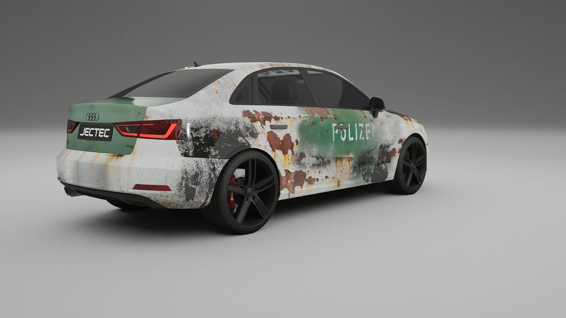 Audi A3 8V sedan prefacelift pre-LCI COBRA 11 – Design-Wrap PPF-Kit aus bedruckbarer Polyurethanfolie