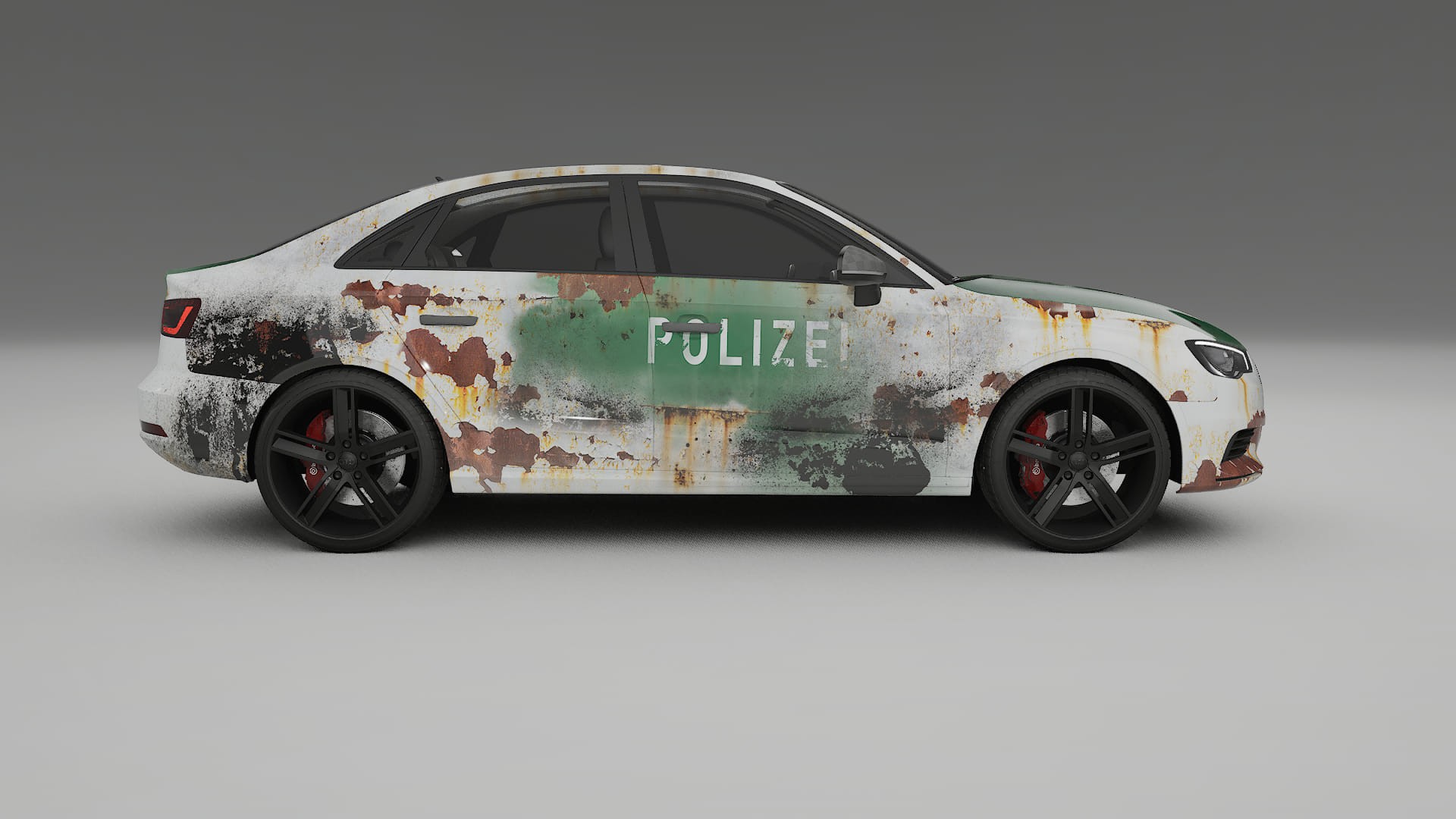 Audi A3 8V sedan prefacelift pre-LCI COBRA 11 – Design-Wrap PPF-Kit aus bedruckbarer Polyurethanfolie