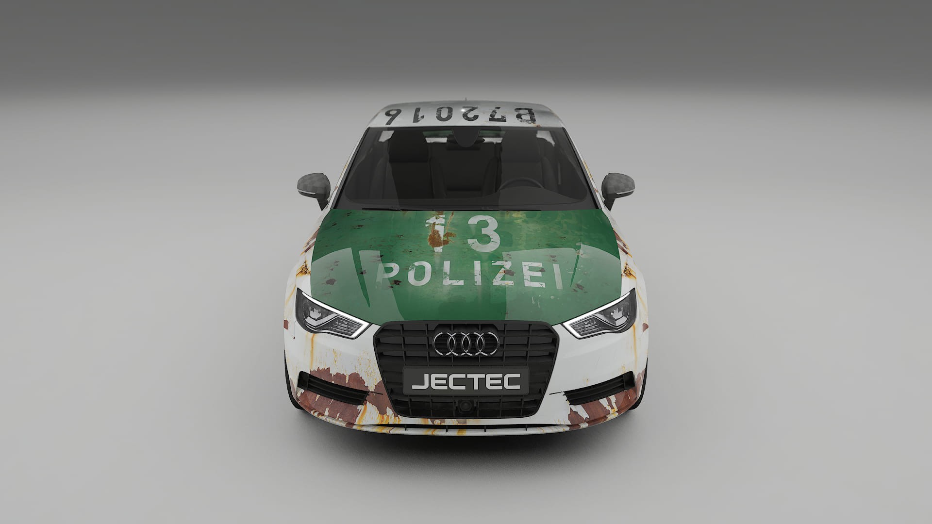 Audi A3 8V sedan prefacelift pre-LCI COBRA 11 – Design-Wrap PPF-Kit aus bedruckbarer Polyurethanfolie