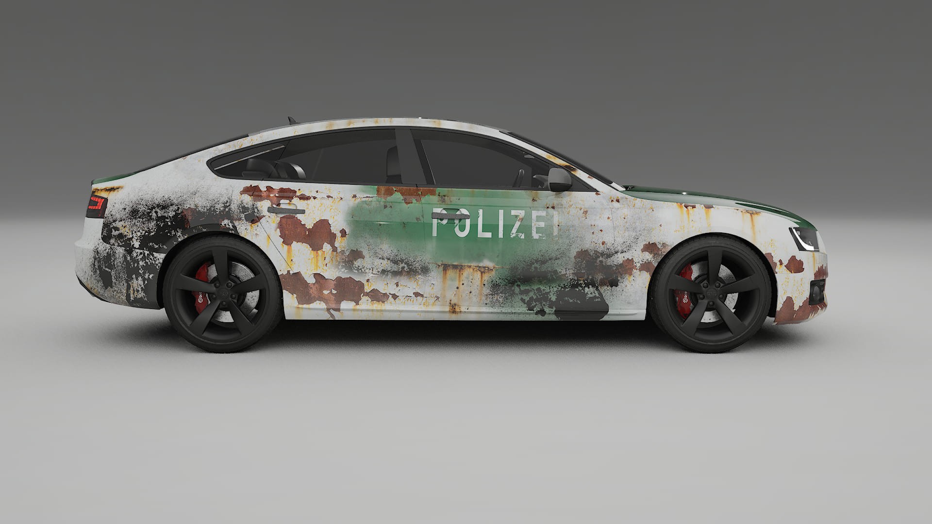 Audi A5 8T Sportback prefacelift pre-LCI COBRA 11 – Design-Wrap PPF-Kit aus bedruckbarer Polyurethanfolie