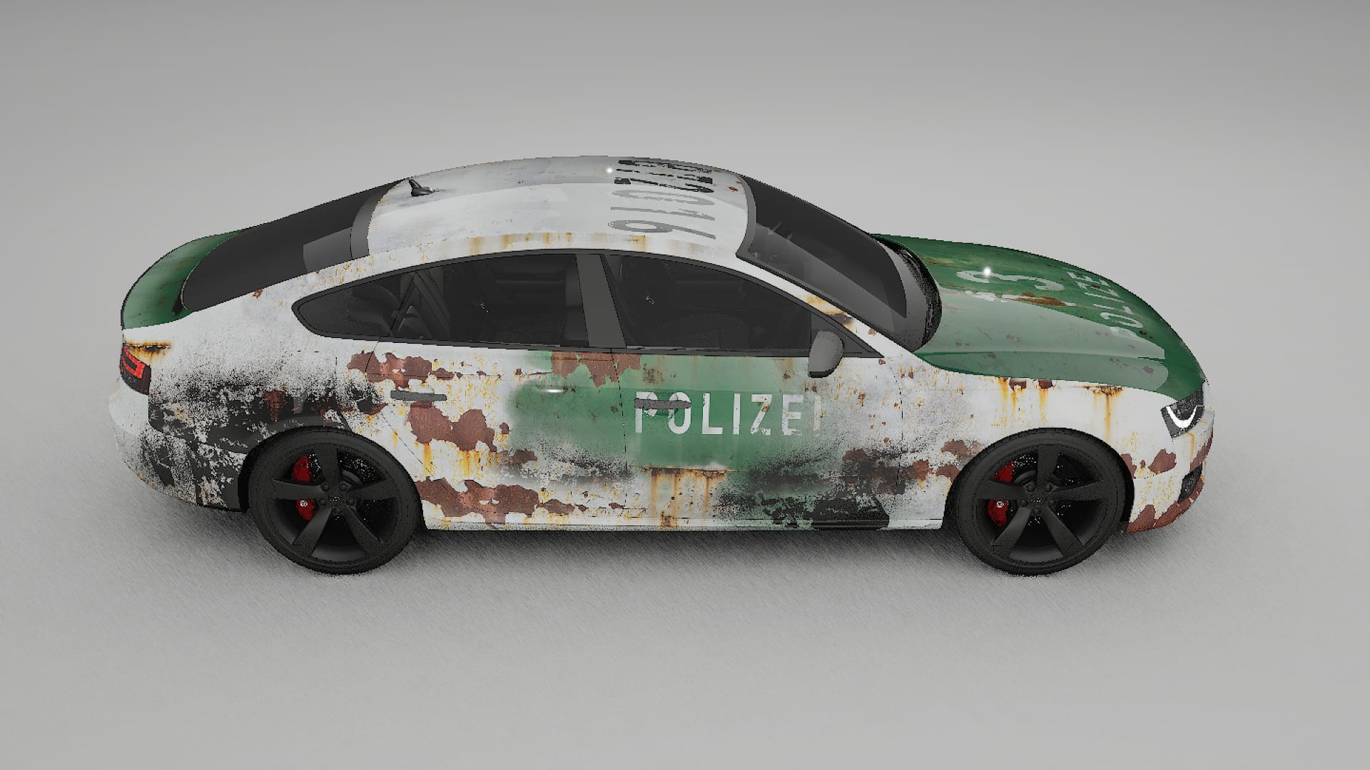 Audi A5 8T Sportback prefacelift pre-LCI COBRA 11 – Design-Wrap PPF-Kit aus bedruckbarer Polyurethanfolie