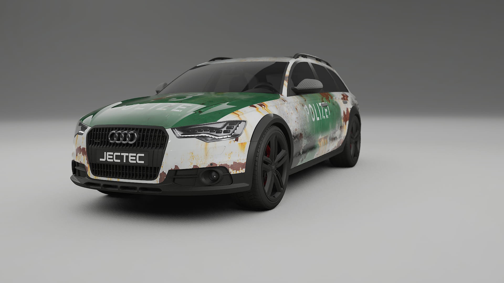 Audi A6 Allroad C7 prefacelift pre-LCI COBRA 11 – Design-Wrap PPF-Kit aus bedruckbarer Polyurethanfolie