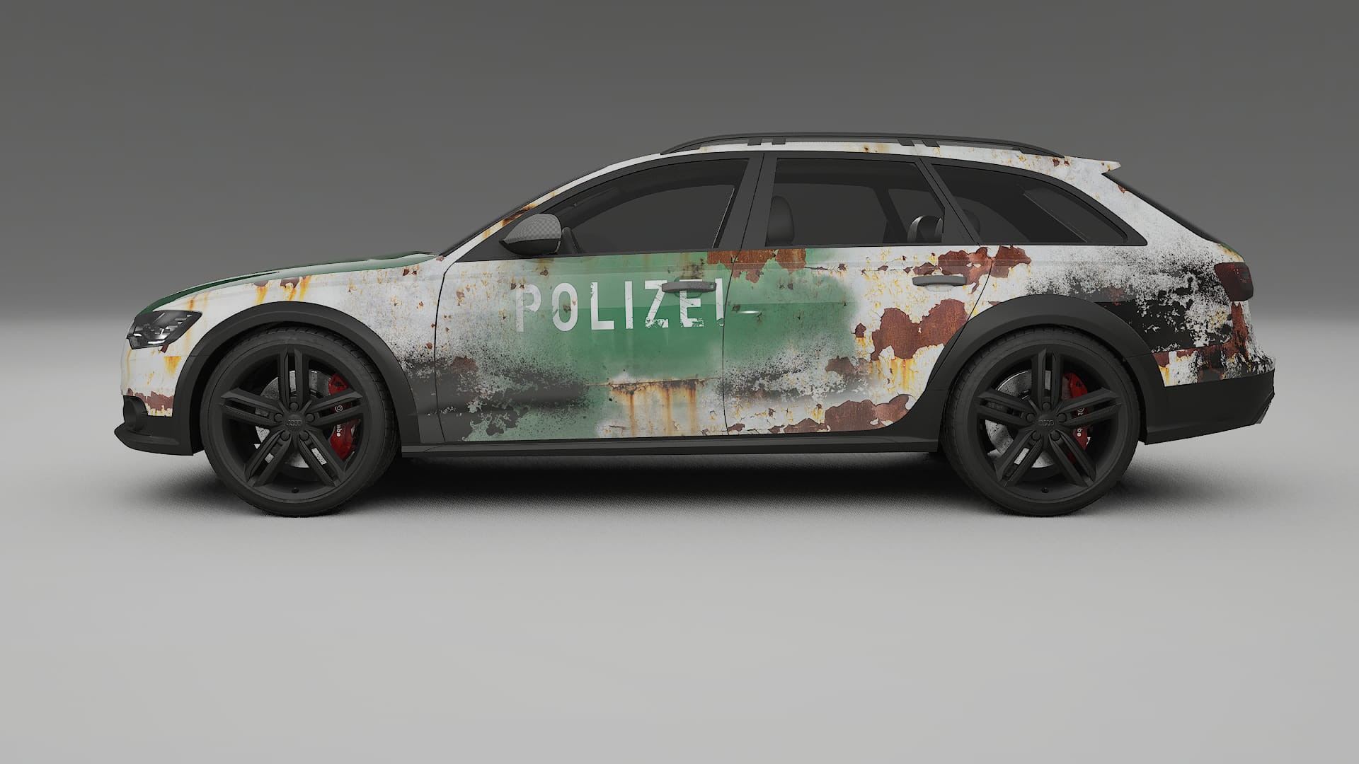 Audi A6 Allroad C7 prefacelift pre-LCI COBRA 11 – Design-Wrap PPF-Kit aus bedruckbarer Polyurethanfolie
