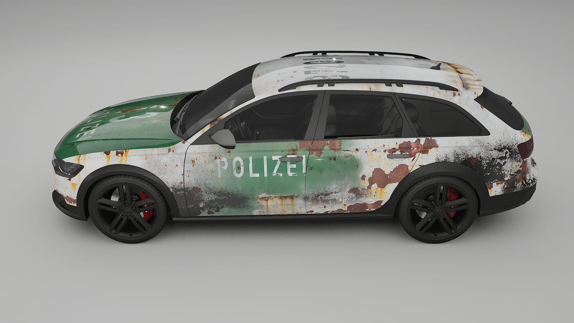 Audi A6 Allroad C7 prefacelift pre-LCI COBRA 11 – Design-Wrap PPF-Kit aus bedruckbarer Polyurethanfolie