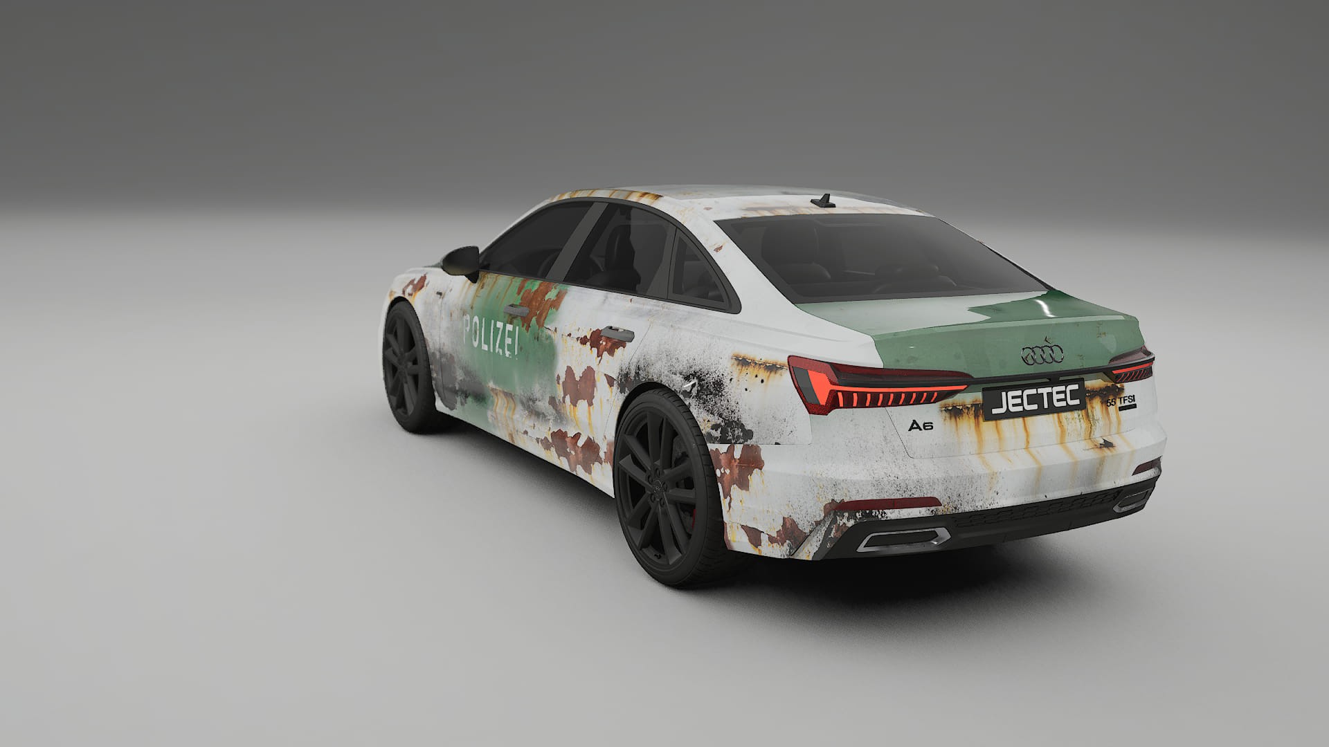 Audi A6 S-Line C8 COBRA 11 – Design-Wrap PPF-Kit aus bedruckbarer Polyurethanfolie