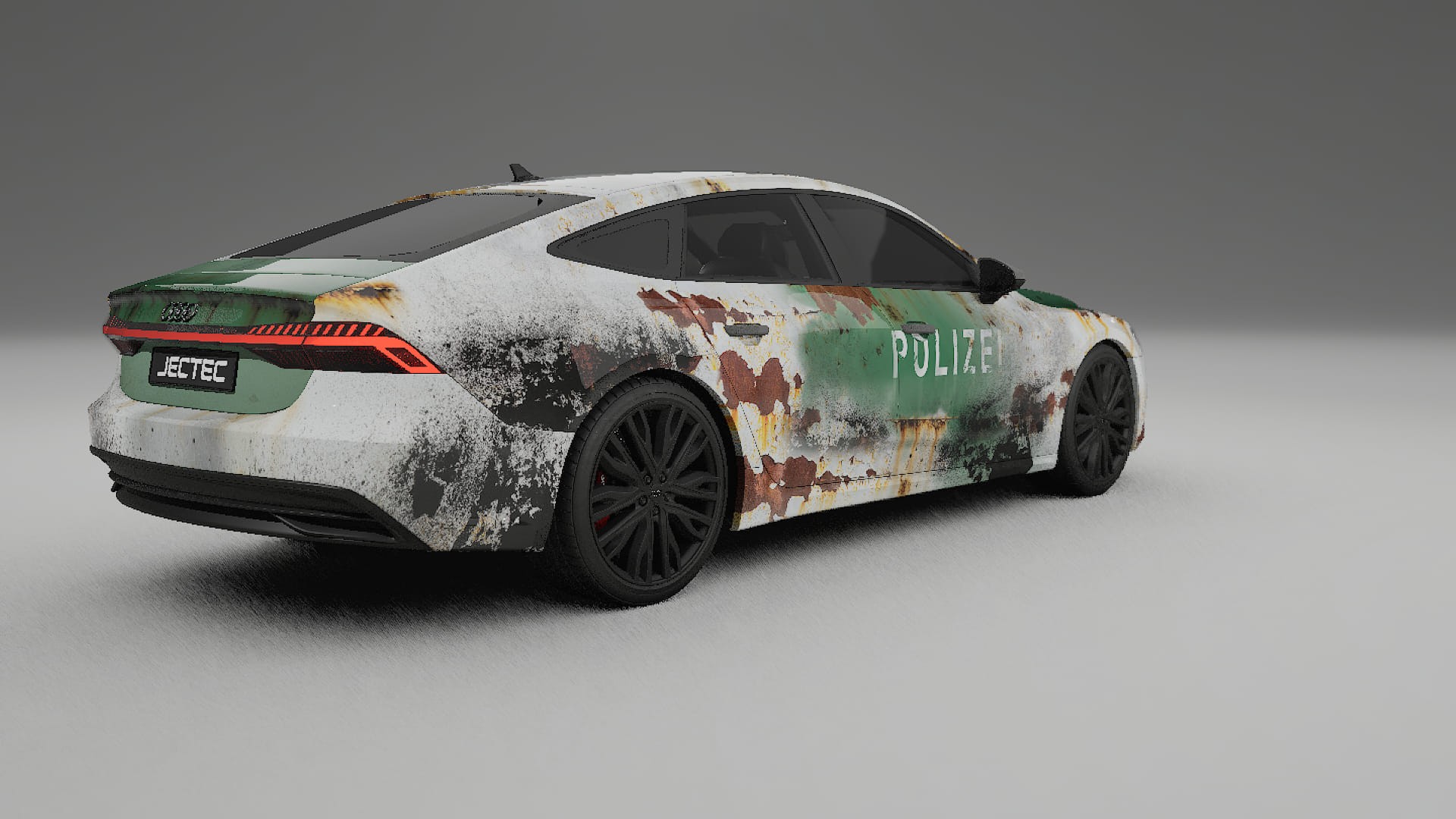 Audi A7 C8 Sportback prefacelift pre-LCI COBRA 11 – Design-Wrap PPF-Kit aus bedruckbarer Polyurethanfolie