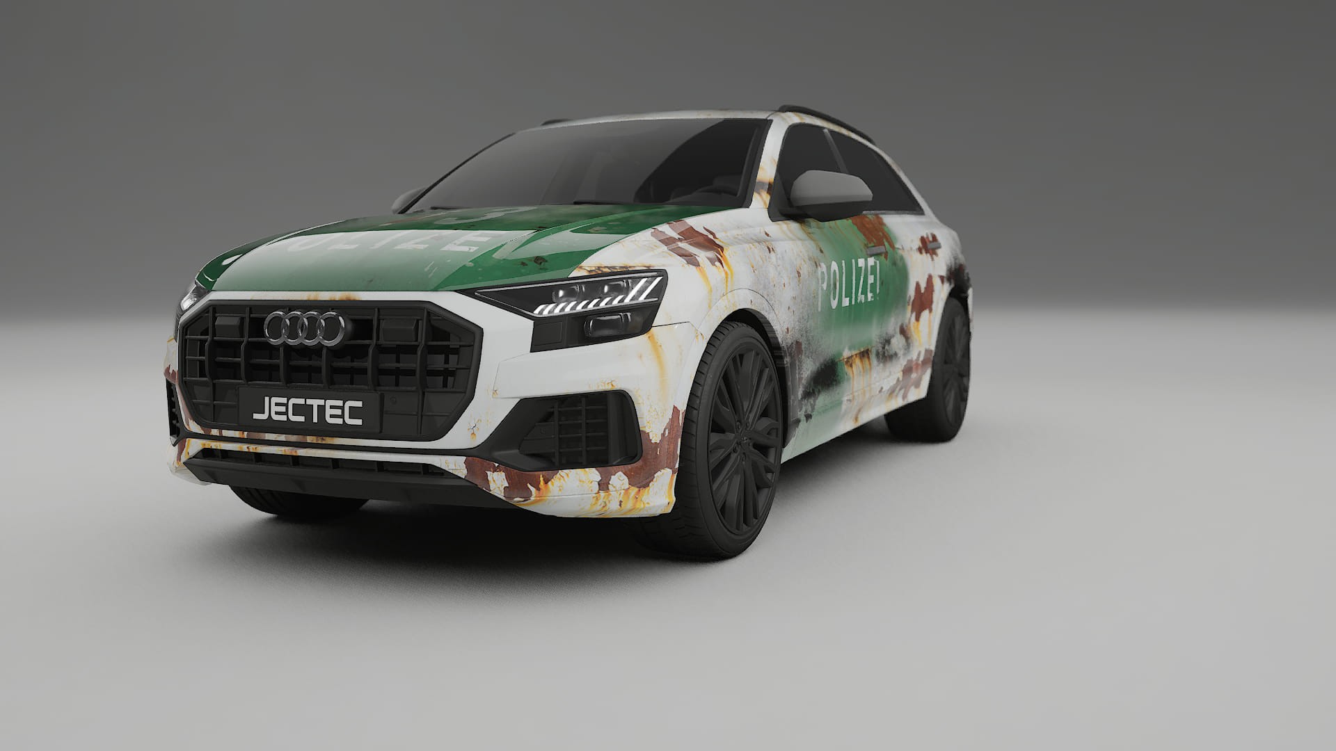 Audi Q8 F1 prefacelift pre-LCI COBRA 11 – Design-Wrap PPF-Kit aus bedruckbarer Polyurethanfolie