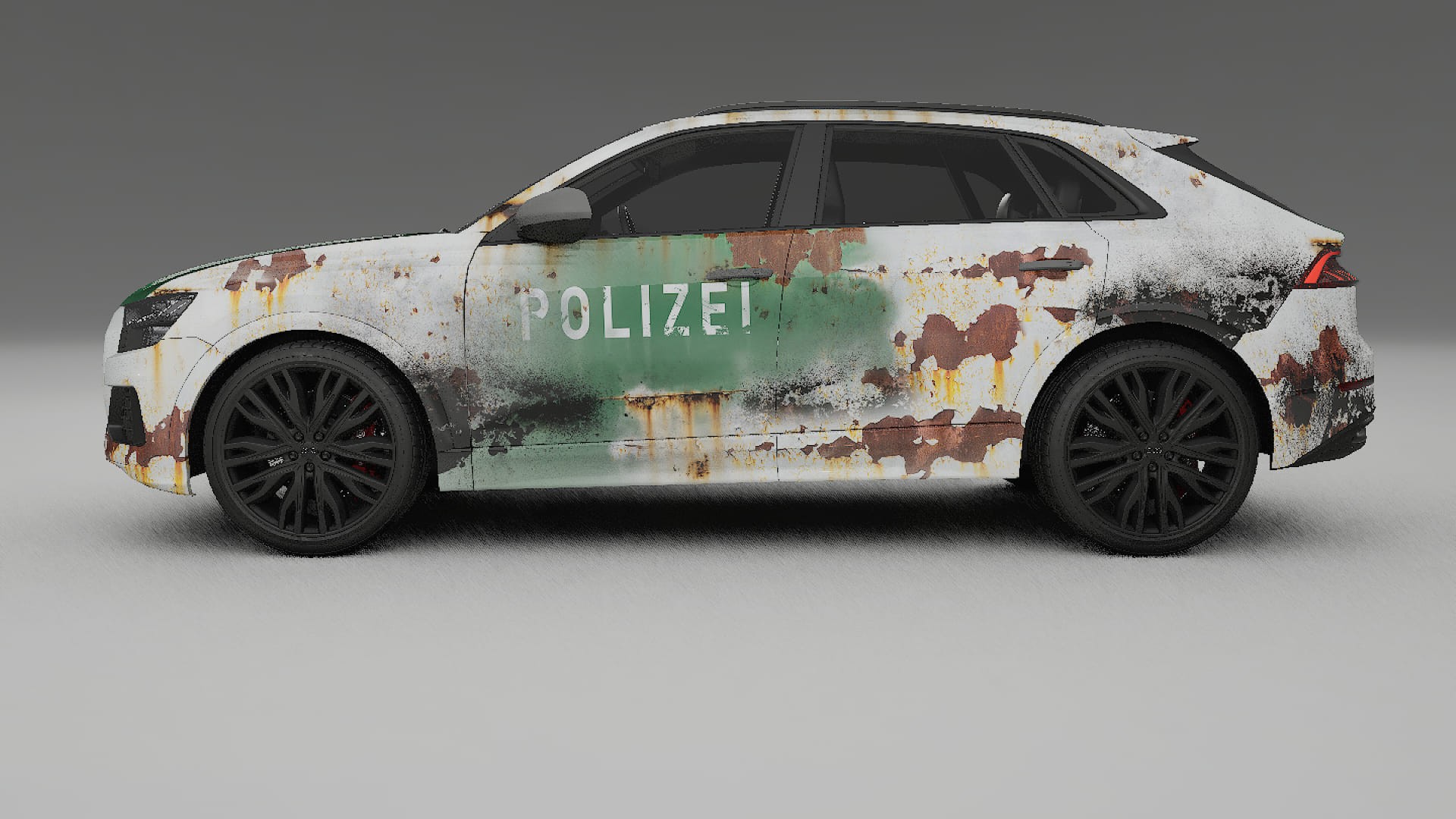 Audi Q8 F1 prefacelift pre-LCI COBRA 11 – Design-Wrap PPF-Kit aus bedruckbarer Polyurethanfolie