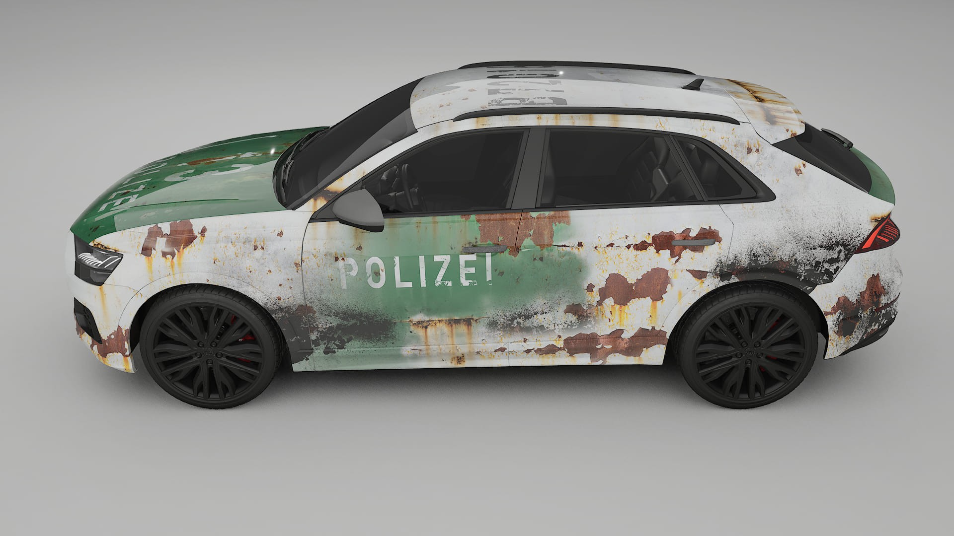 Audi Q8 F1 prefacelift pre-LCI COBRA 11 – Design-Wrap PPF-Kit aus bedruckbarer Polyurethanfolie