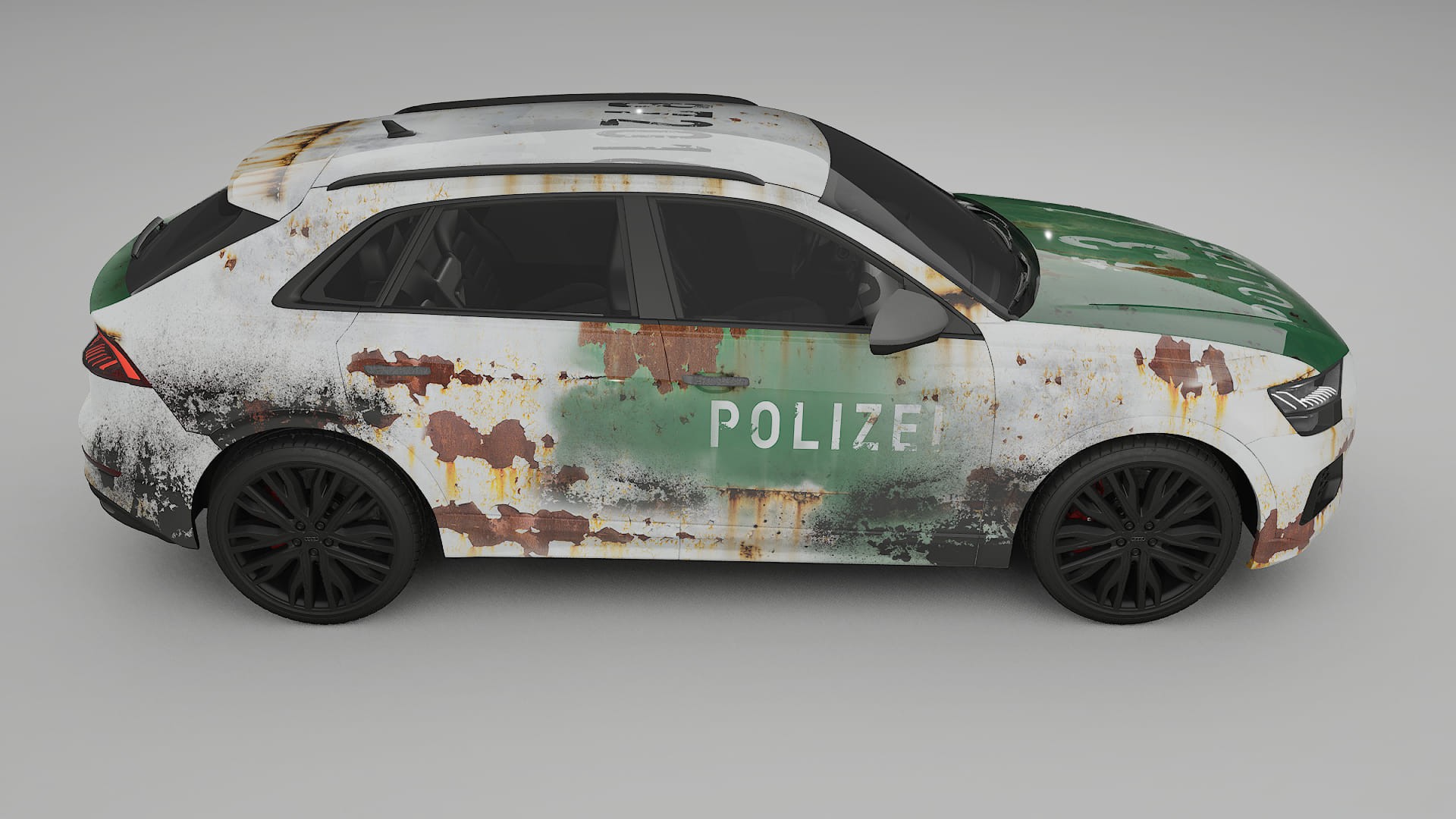 Audi Q8 F1 prefacelift pre-LCI COBRA 11 – Design-Wrap PPF-Kit aus bedruckbarer Polyurethanfolie