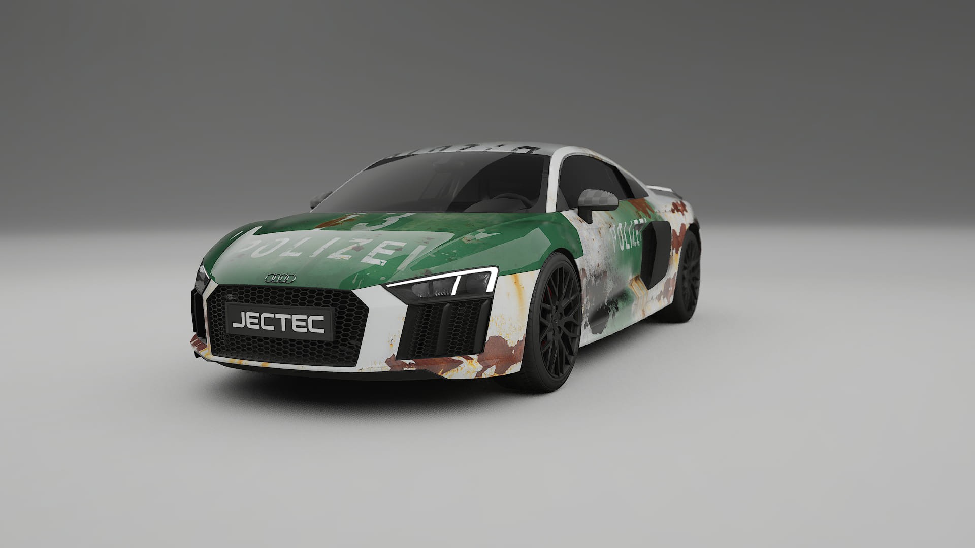 Audi R8 typ-4S prefacelift pre-LCI COBRA 11 – Design-Wrap PPF-Kit aus bedruckbarer Polyurethanfolie