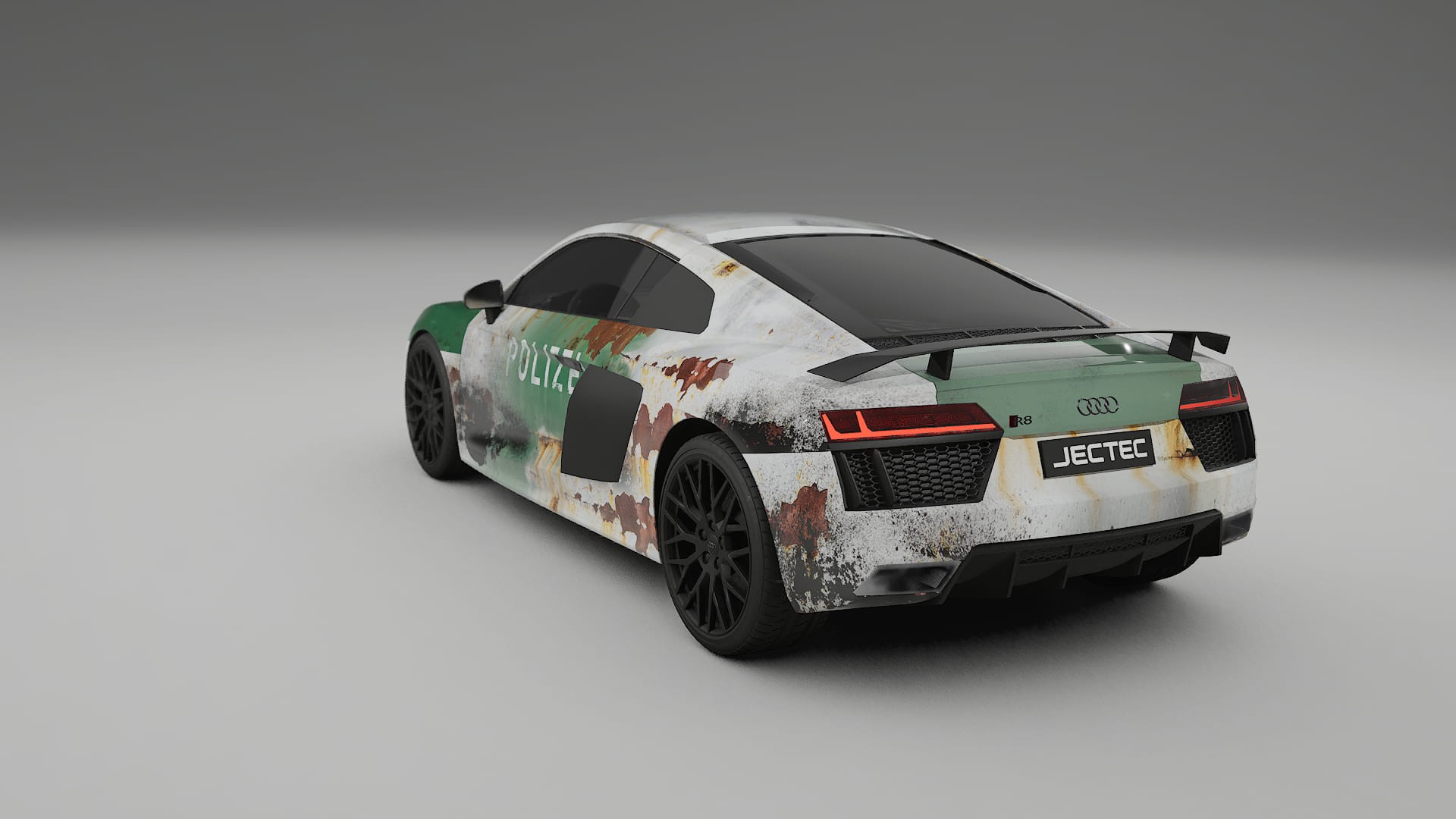 Audi R8 typ-4S prefacelift pre-LCI COBRA 11 – Design-Wrap PPF-Kit aus bedruckbarer Polyurethanfolie