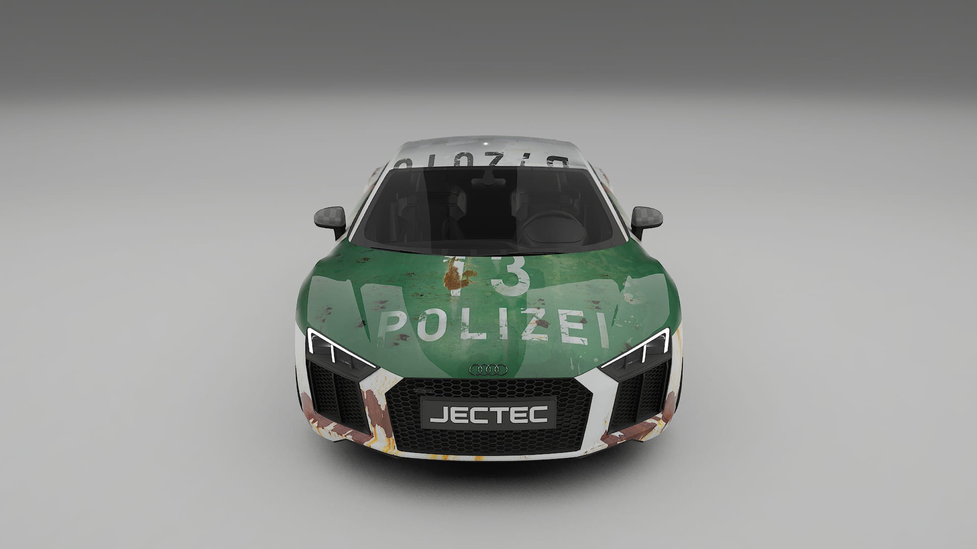 Audi R8 typ-4S prefacelift pre-LCI COBRA 11 – Design-Wrap PPF-Kit aus bedruckbarer Polyurethanfolie