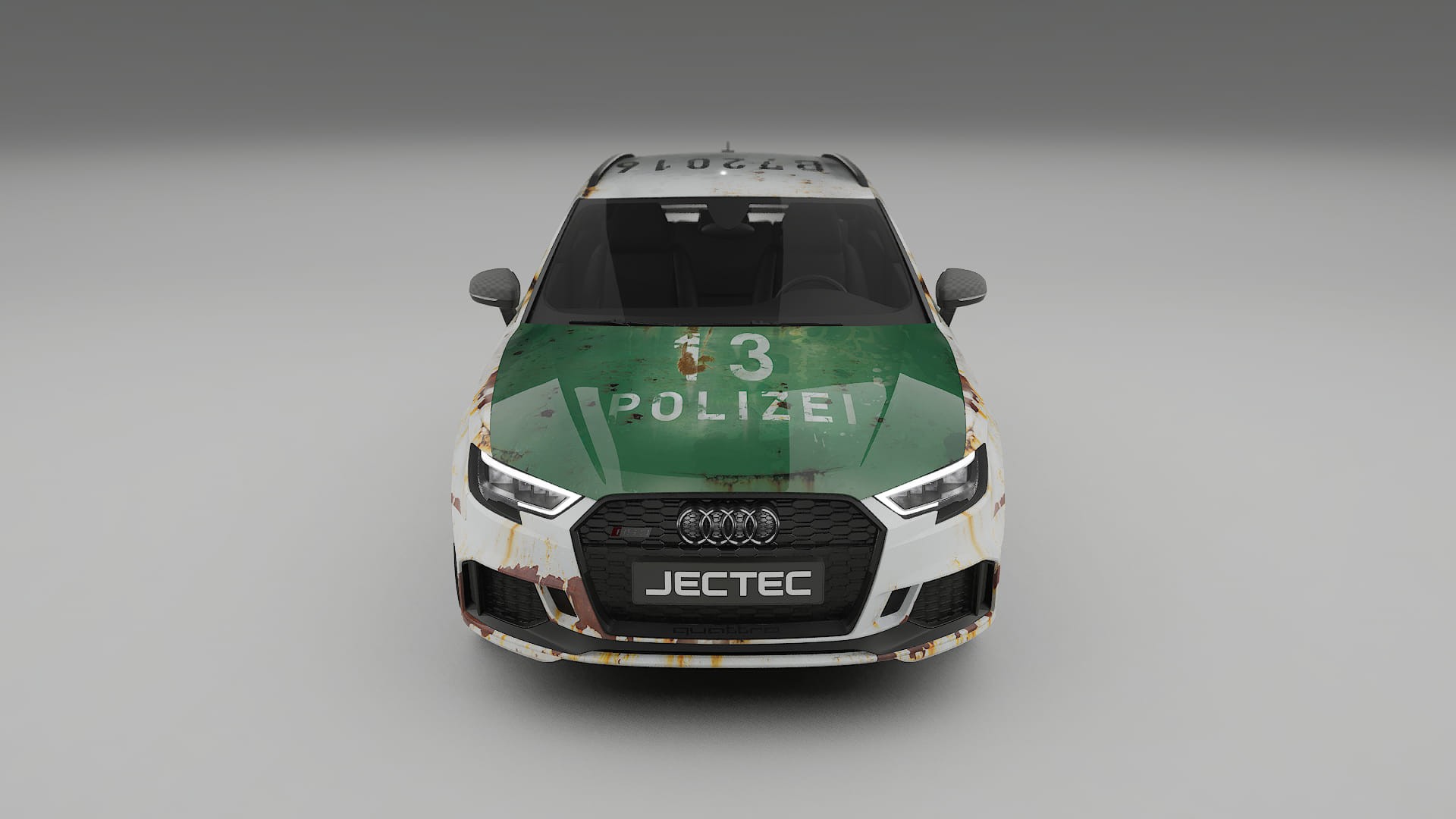 Audi RS3 Sportback 8V facelift LCI COBRA 11 – Design-Wrap PPF-Kit aus bedruckbarer Polyurethanfolie