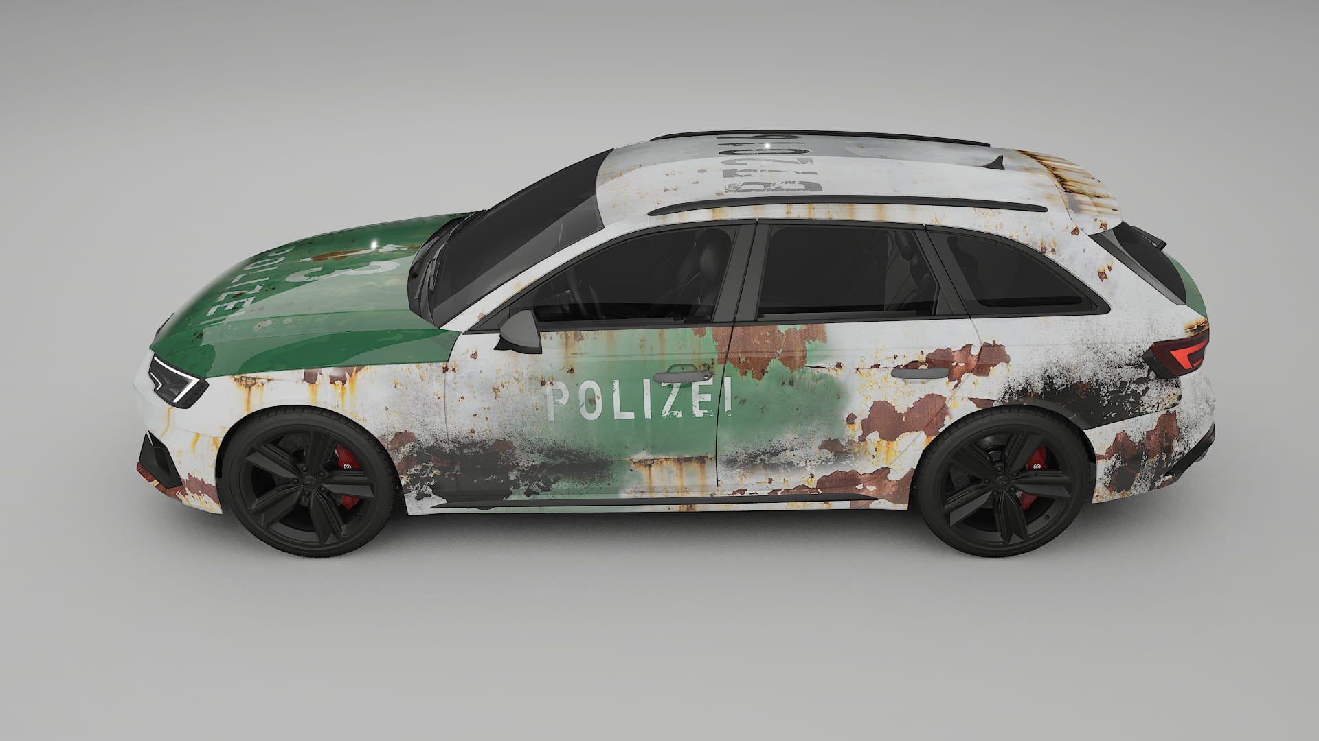 Audi RS4 Avant B9 prefacelift pre-LCI COBRA 11 – Design-Wrap PPF-Kit aus bedruckbarer Polyurethanfolie