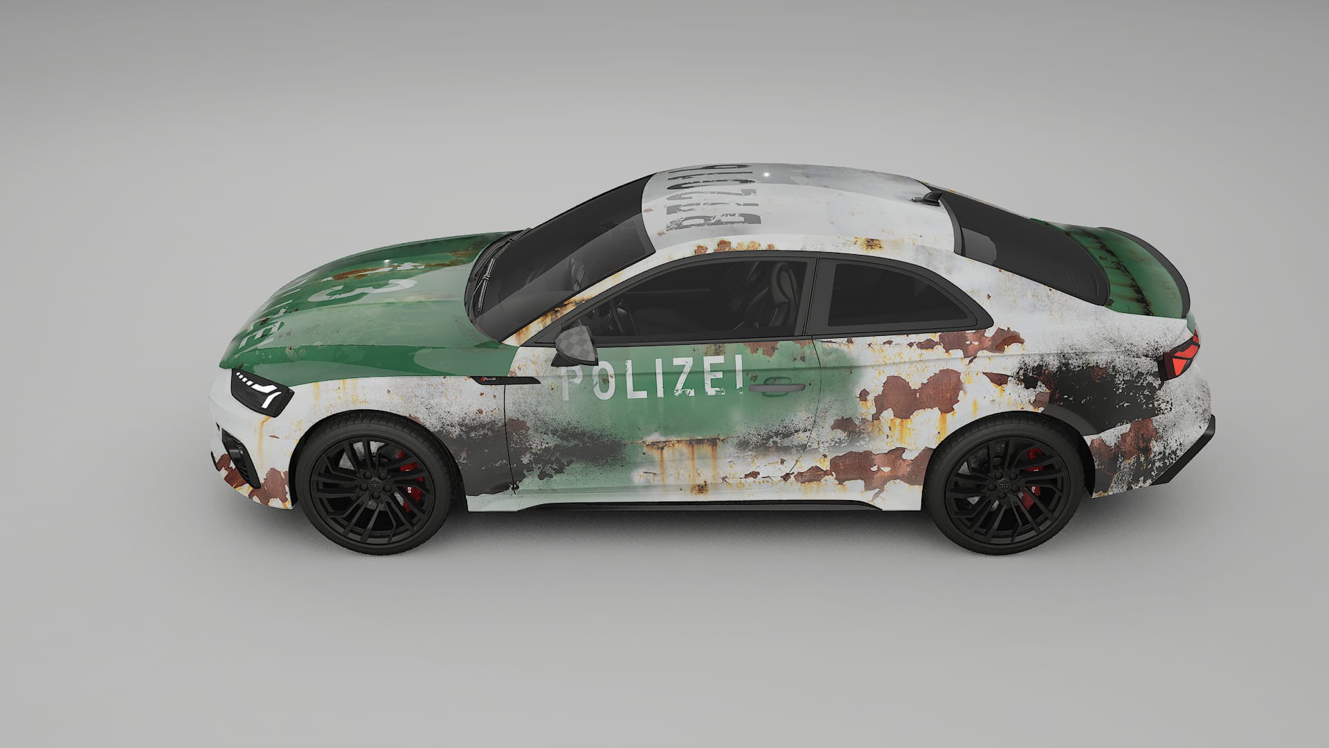 Audi RS5 Coupe B9 facelift pre-LCI COBRA 11 – Design-Wrap PPF-Kit aus bedruckbarer Polyurethanfolie