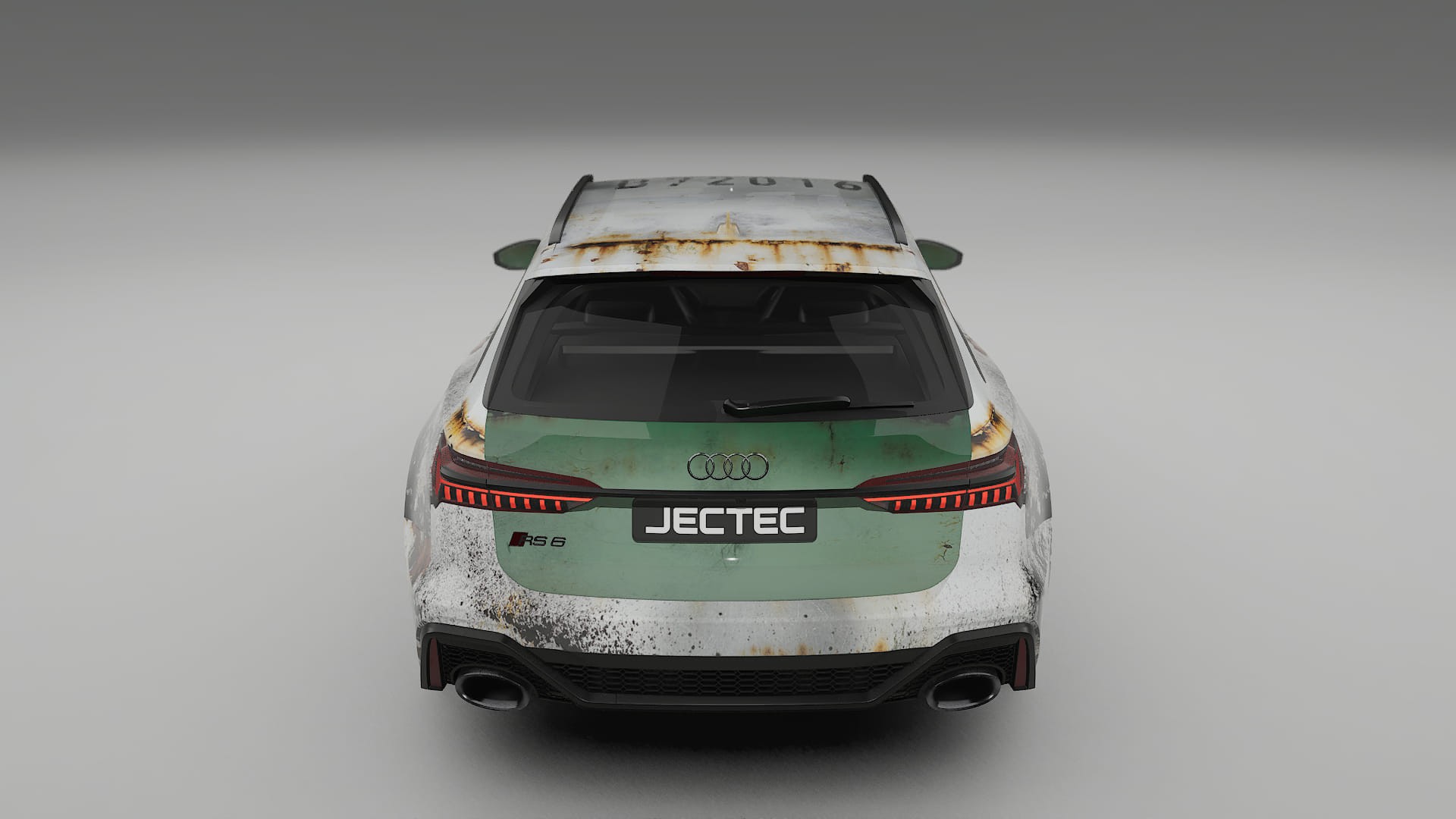 Audi RS6 Avant C8 facelift LCI COBRA 11 – Design-Wrap PPF-Kit aus bedruckbarer Polyurethanfolie