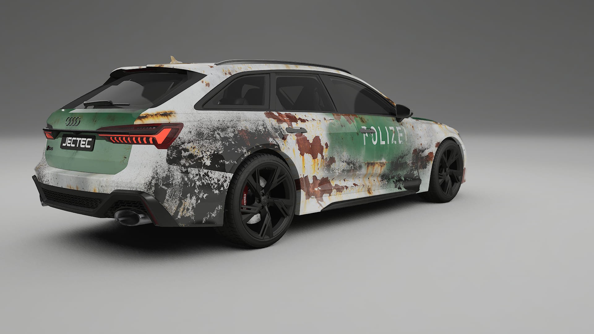 Audi RS6 Avant C8 facelift LCI COBRA 11 – Design-Wrap PPF-Kit aus bedruckbarer Polyurethanfolie