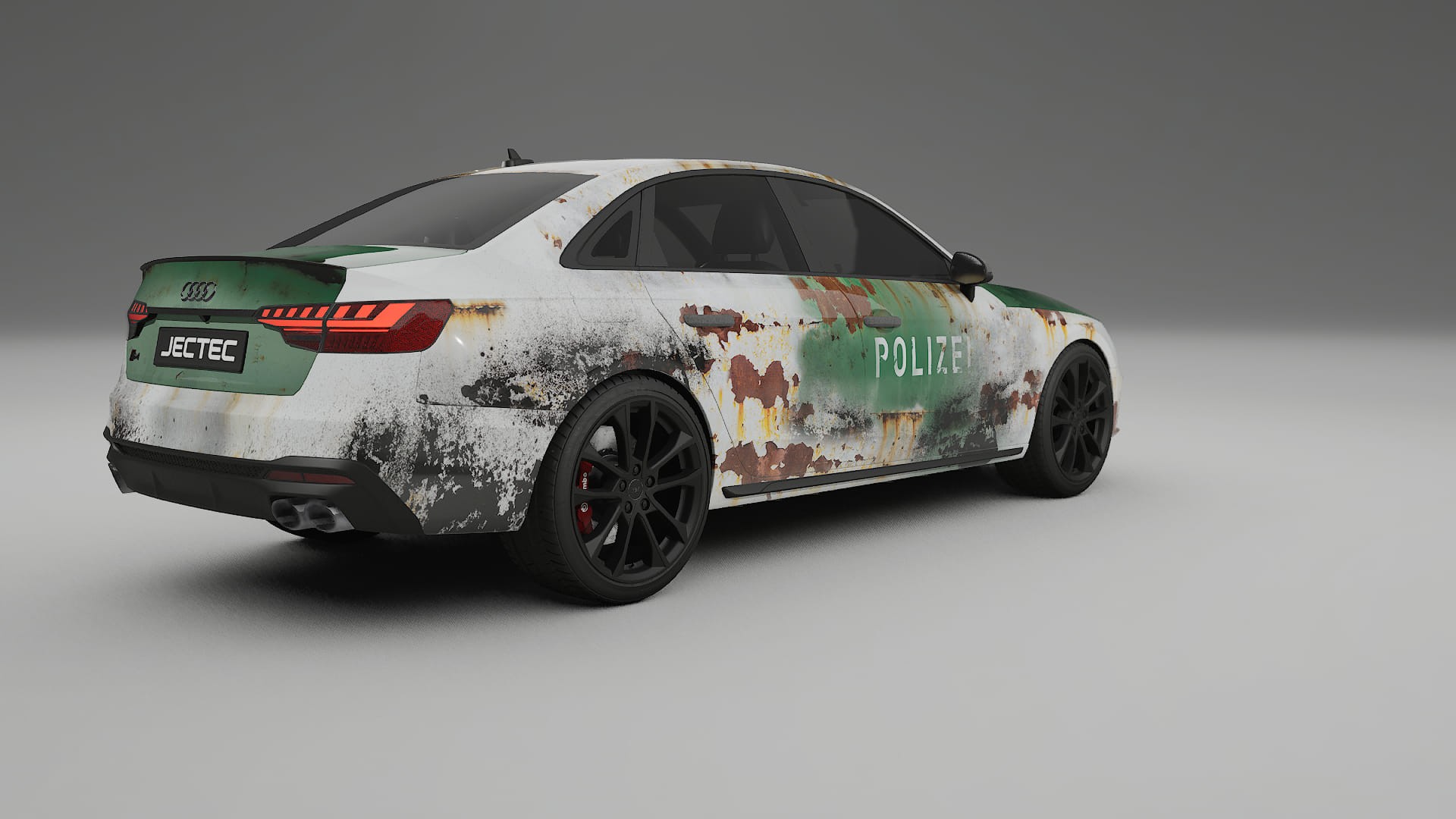 Audi S4 Sedan B9 facelift LCI COBRA 11 – Design-Wrap PPF-Kit aus bedruckbarer Polyurethanfolie