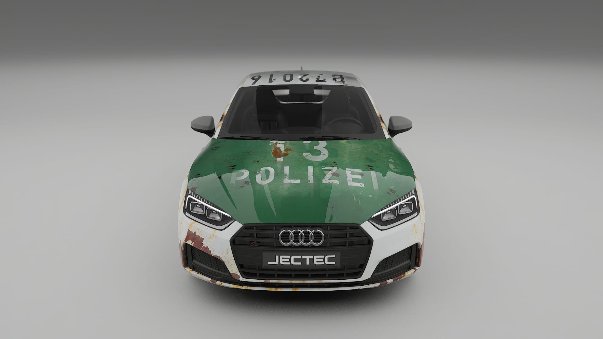 Audi S5 B9 prefacelift pre-LCI COBRA 11 – Design-Wrap PPF-Kit aus bedruckbarer Polyurethanfolie