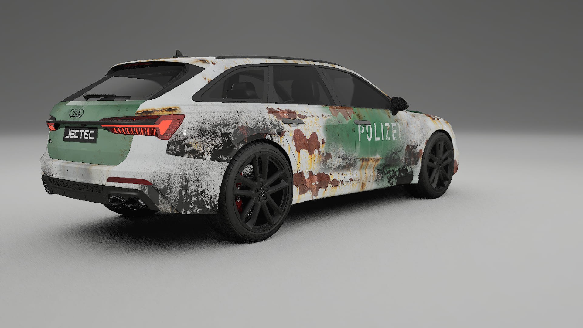 Audi S6 Avant prefacelift pre-LCI C8 COBRA 11 – Design-Wrap PPF-Kit aus bedruckbarer Polyurethanfolie