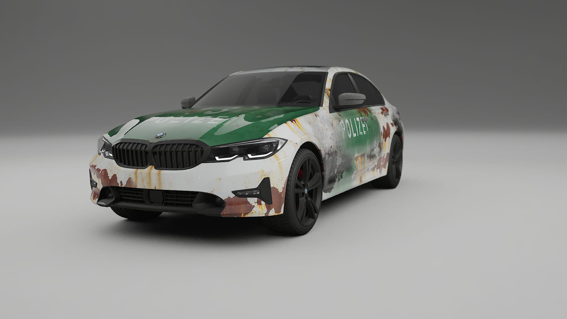 BMW 3 G20 prefacelift pre-LCI COBRA 11 – Design-Wrap PPF-Kit aus bedruckbarer Polyurethanfolie