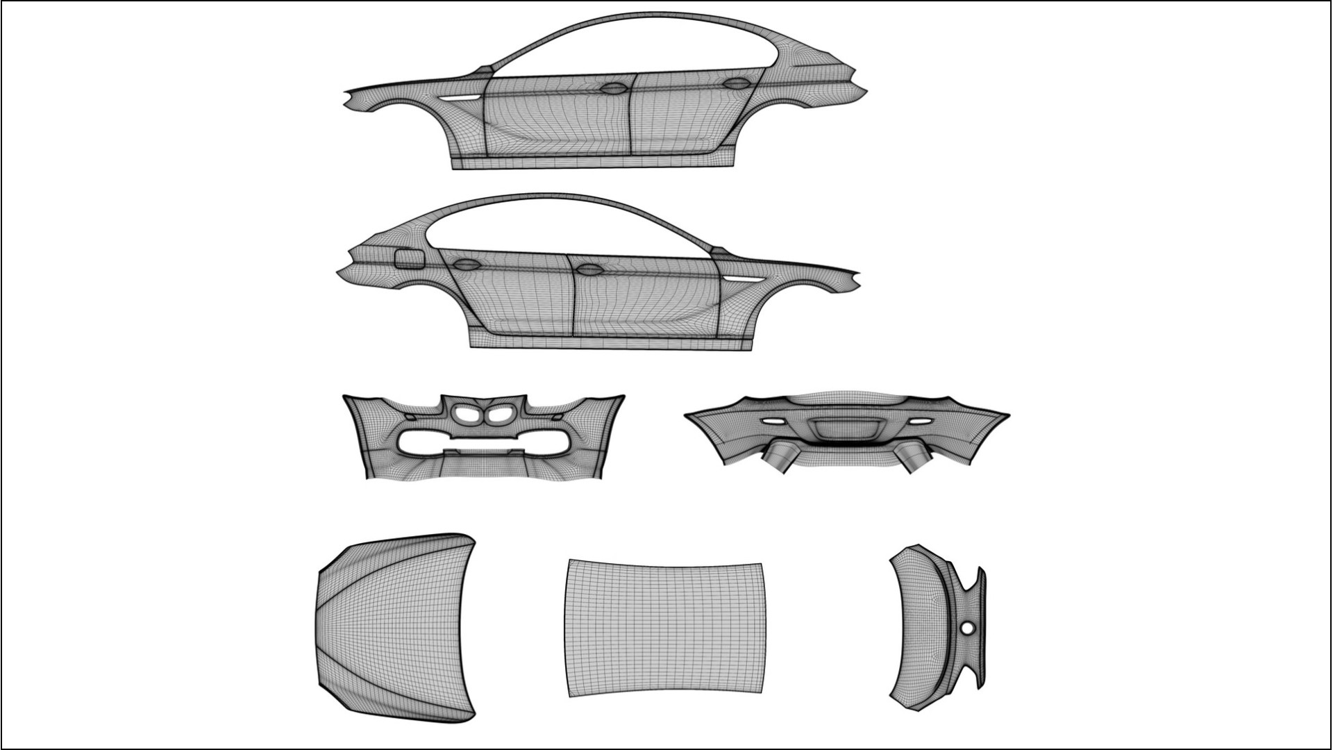 BMW 6 F06 COBRA 11 – Design-Wrap PPF-Kit aus bedruckbarer Polyurethanfolie