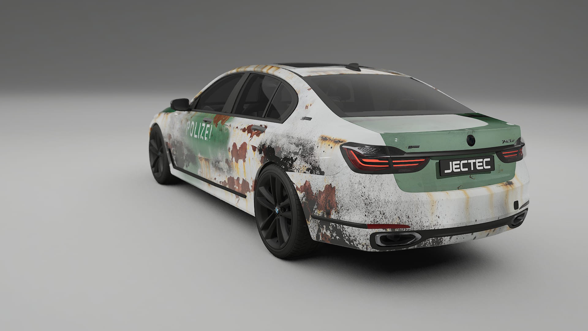 BMW 7 G11 G12 facelift LCI COBRA 11 – Design-Wrap PPF-Kit aus bedruckbarer Polyurethanfolie